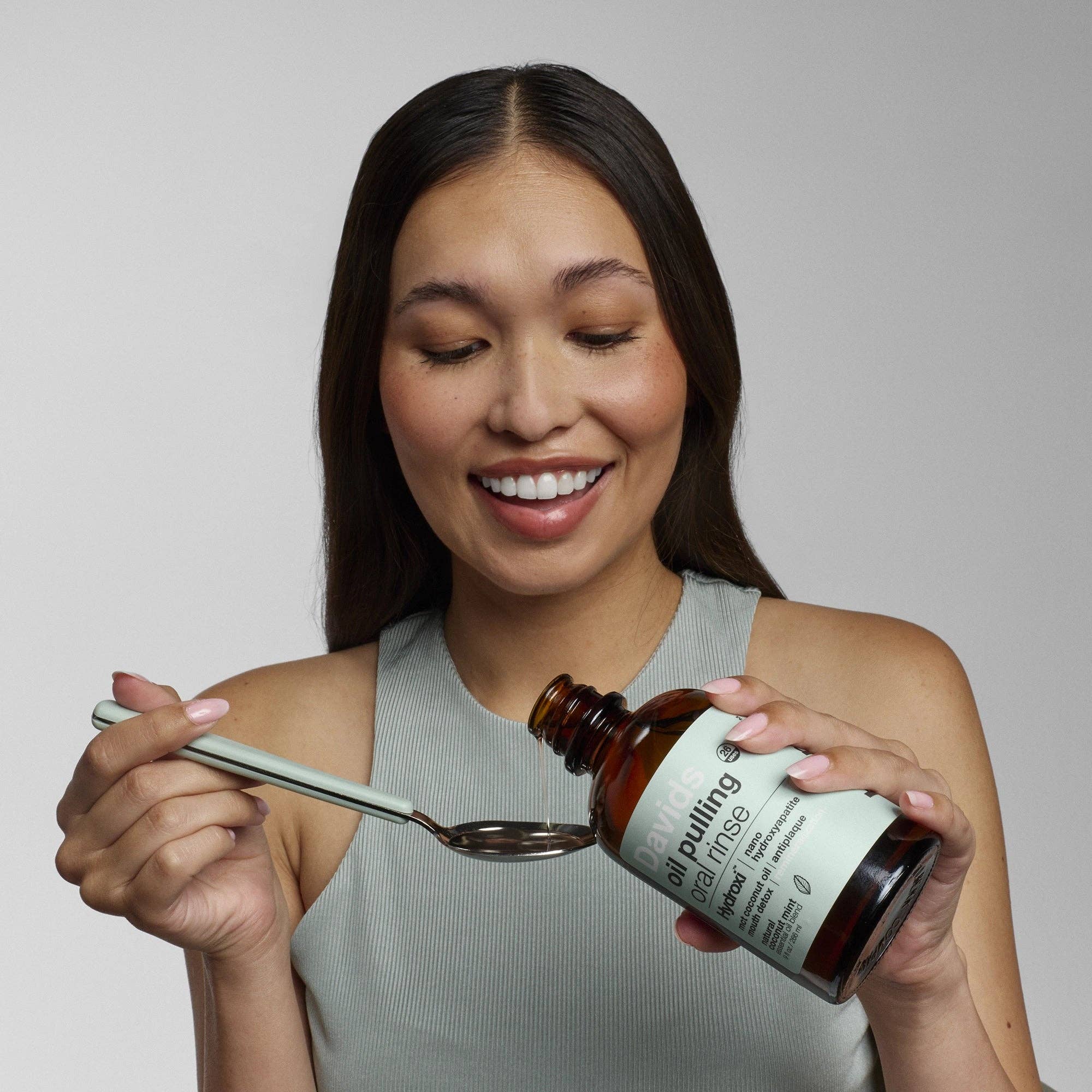 Davids Hydroxi™ Oil Pulling Oral Rinse w/ Nano Hydroxyapatite - Image 4