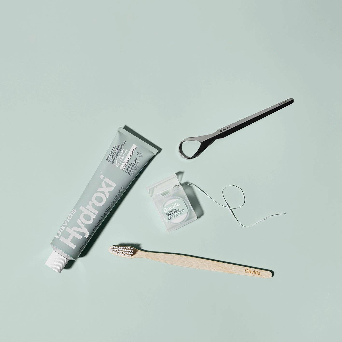 Davids Hydroxi™ Whitening + Enamel Health Nano Hydroxyapatite Premium Toothpaste | Peppermint - Image 5
