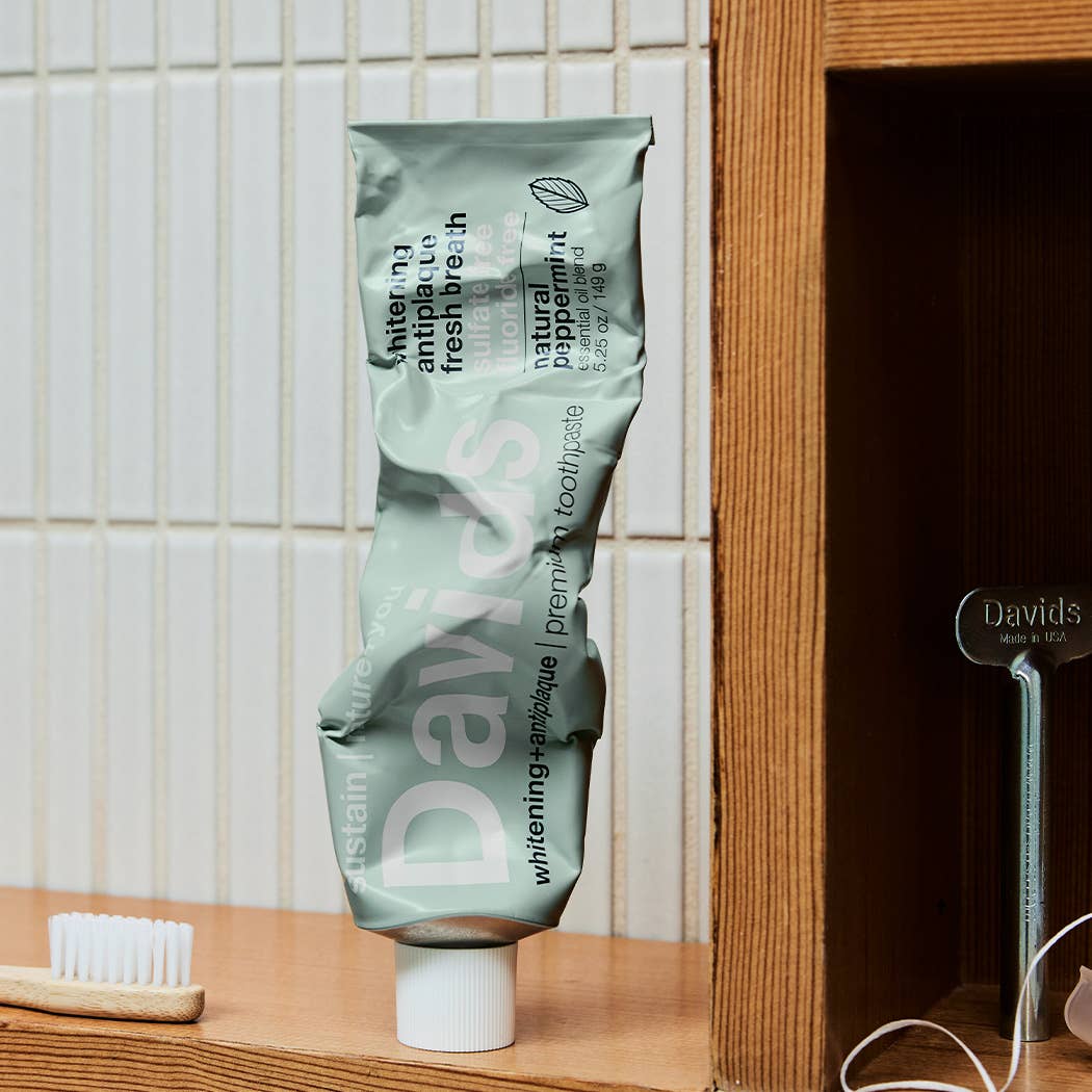 Davids Premium Toothpaste | Peppermint - Image 2