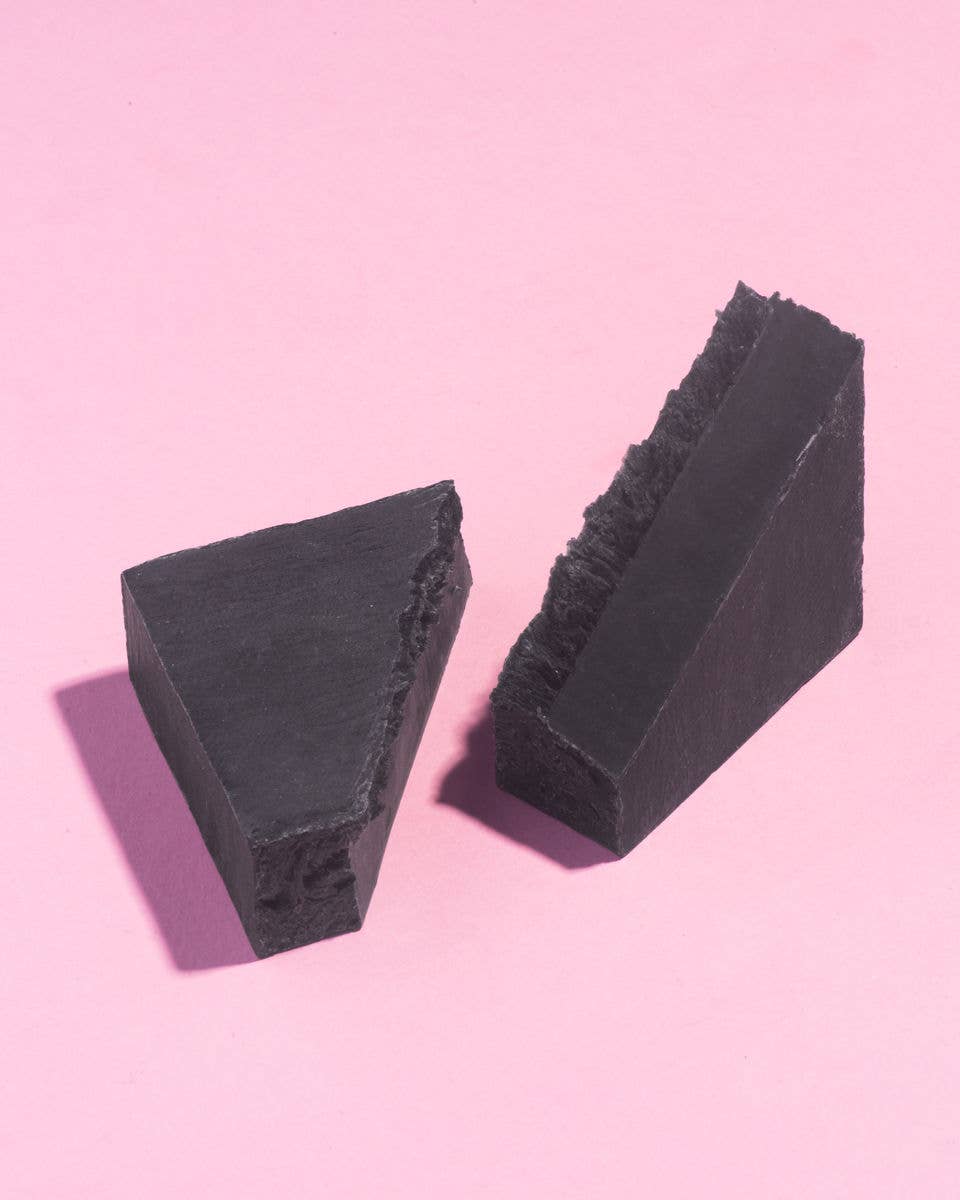 Coconut Charcoal Facial Soap | Superfood Spirulina +Fruit Oil - Image 3