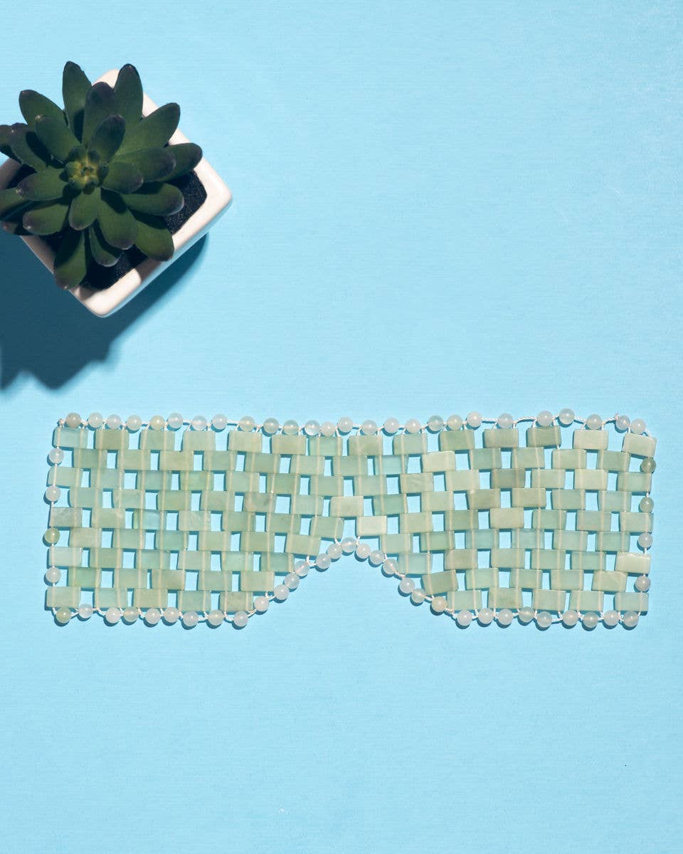 Jade Facial Therapy Mask | Cooling Relaxation + Weighted Calm - Image 2