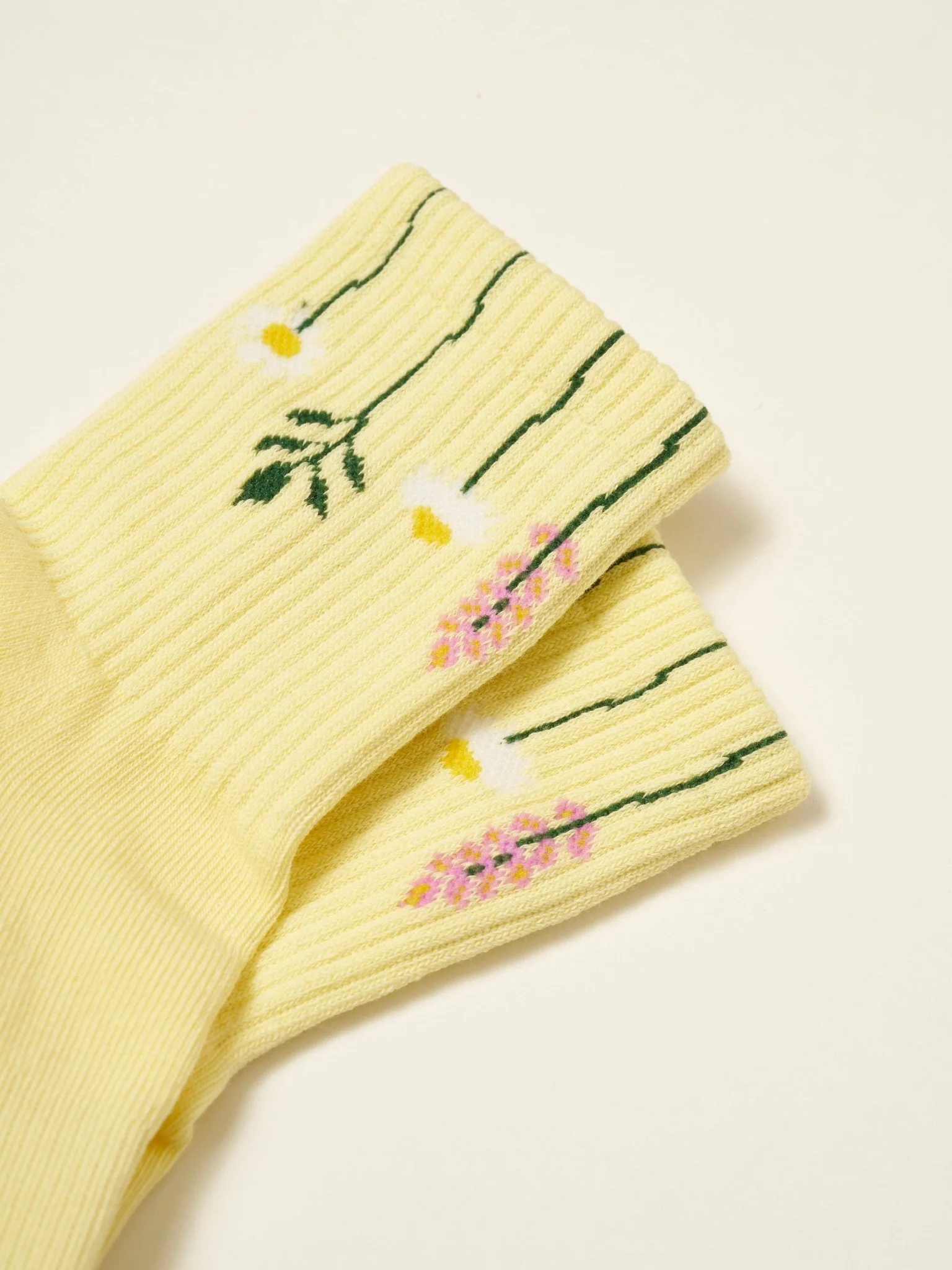 🌿 Flower Stem Grip Sock | Pilates Socks - Image 3