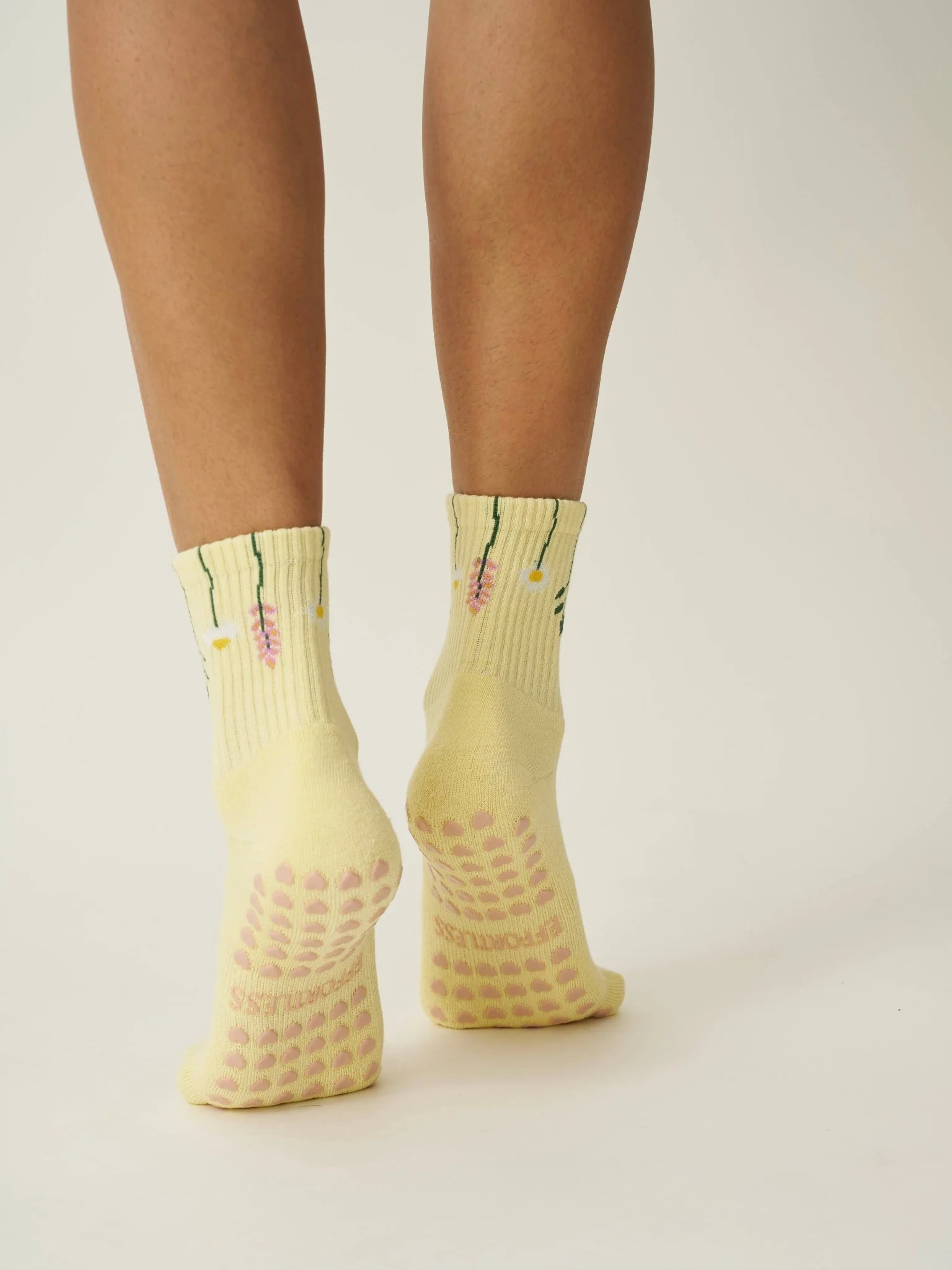 🌿 Flower Stem Grip Sock | Pilates Socks - Image 4