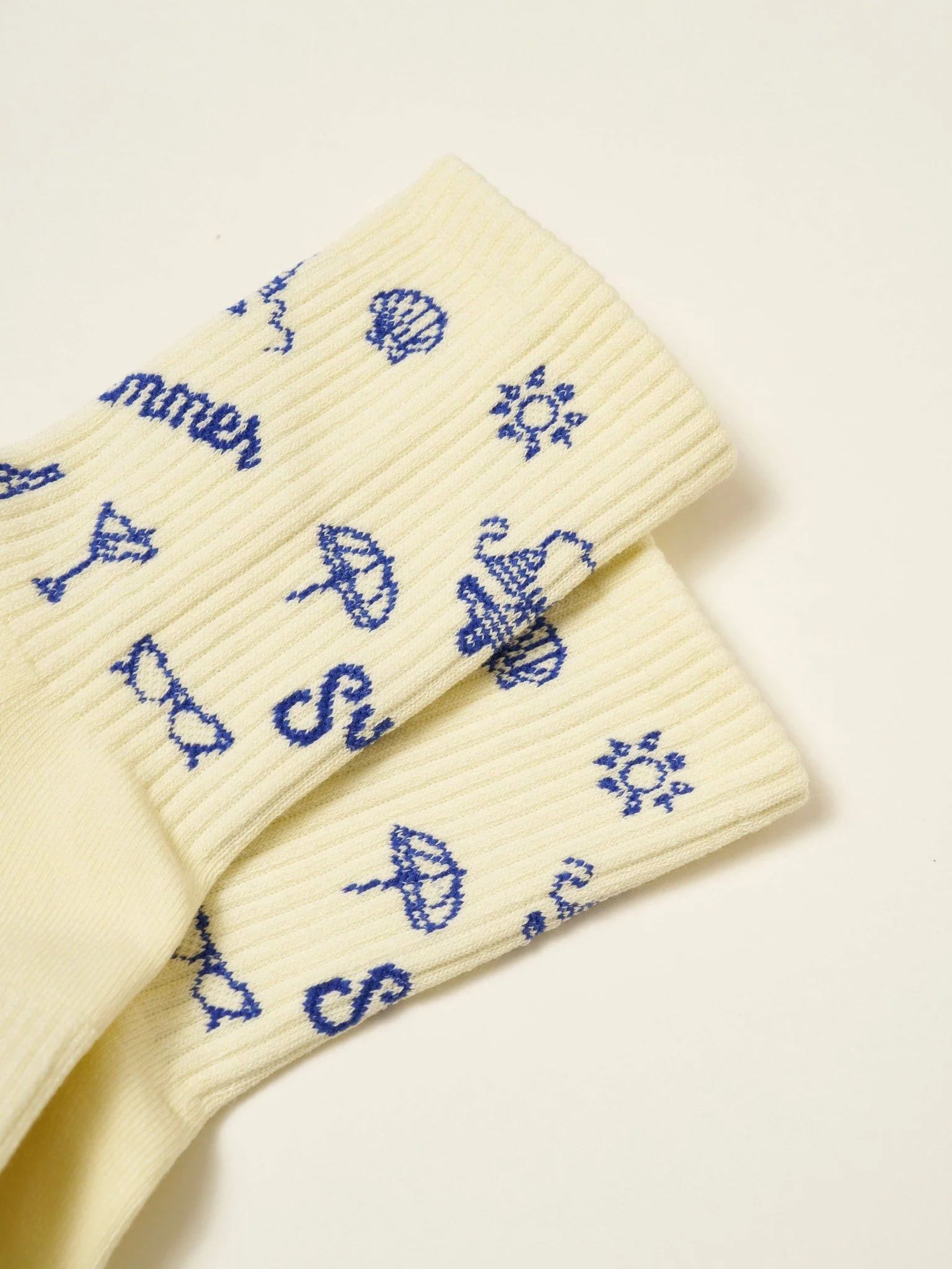 ☀️ Vintage Summer Grip Sock | Pilates Socks - Image 3
