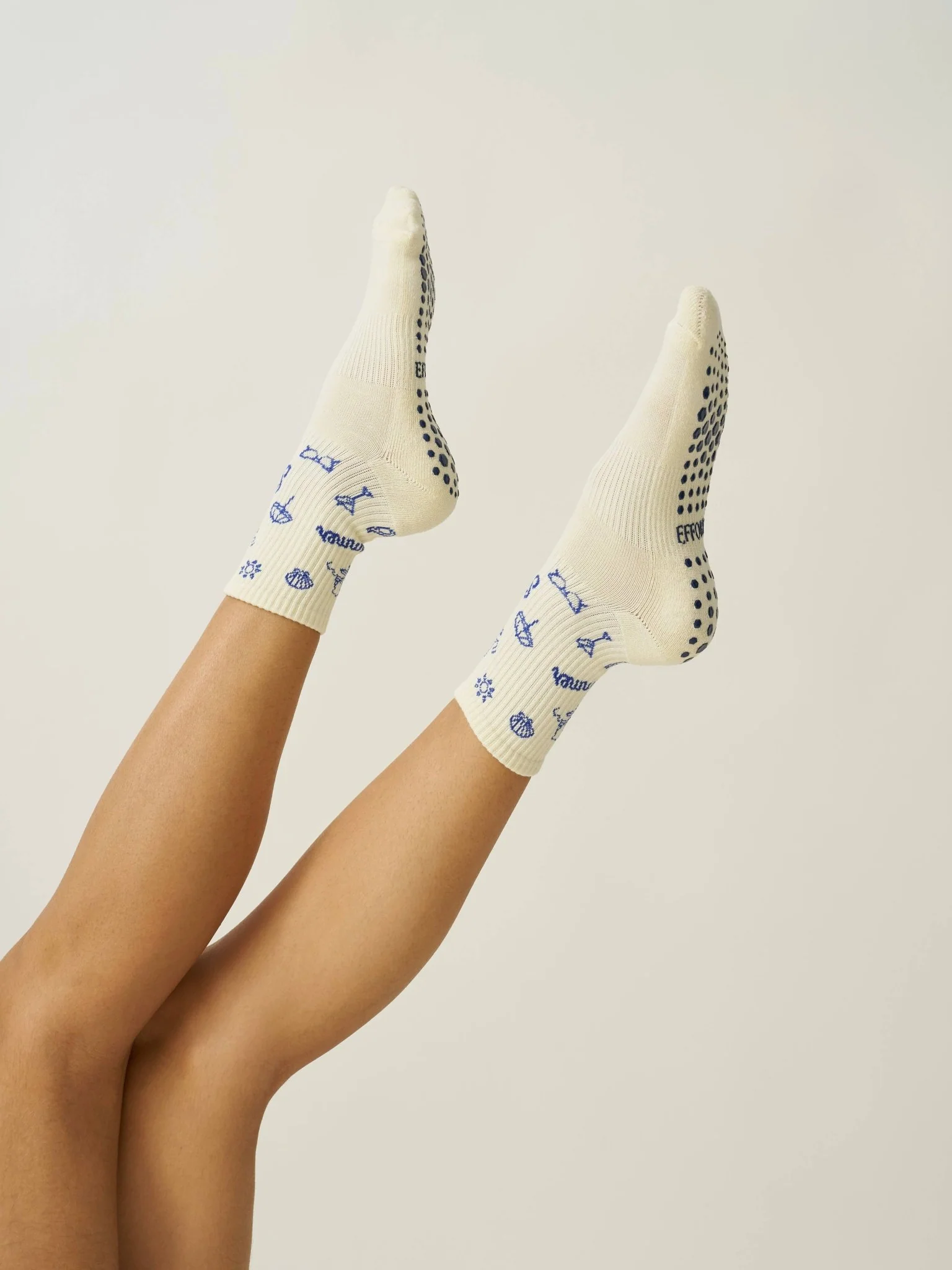 ☀️ Vintage Summer Grip Sock | Pilates Socks - Image 4