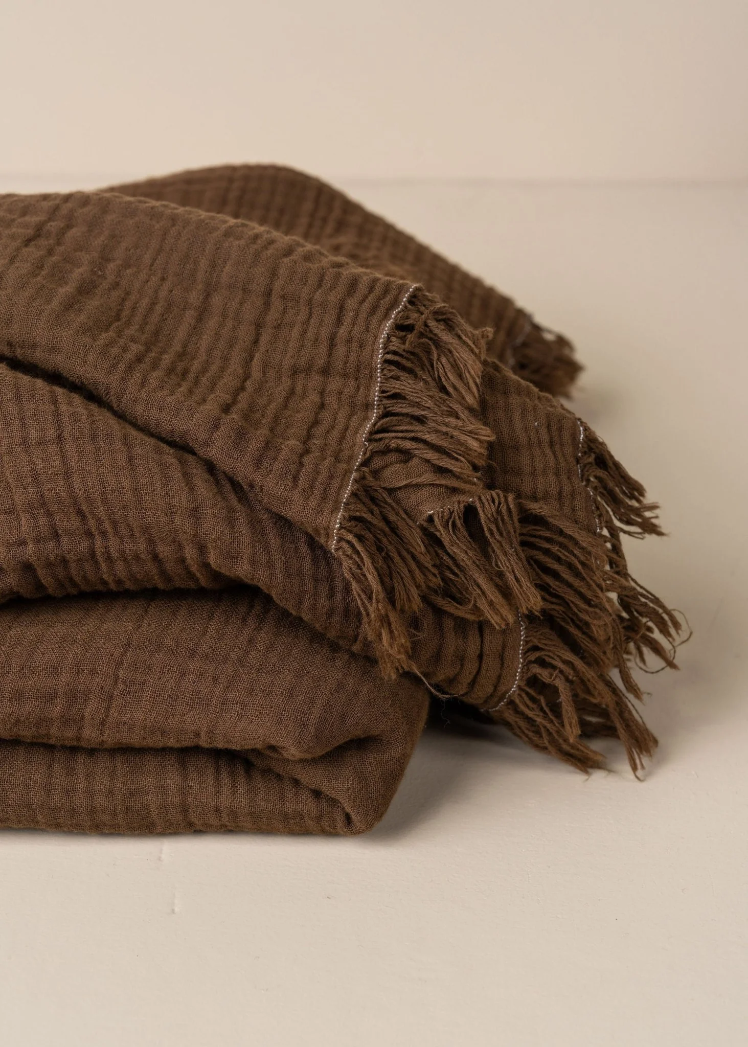 Enes Throw | Chocolate - Image 2