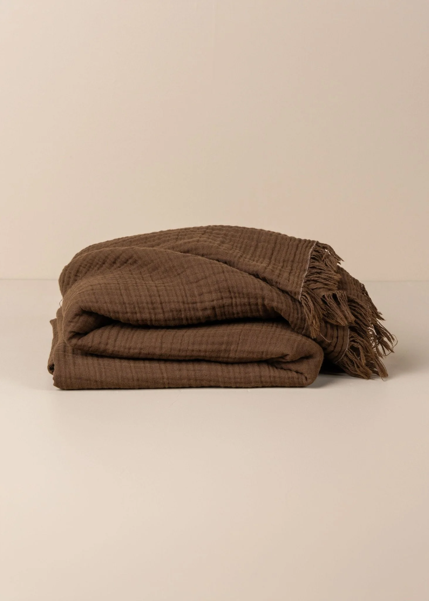 Enes Throw | Chocolate - Image 3