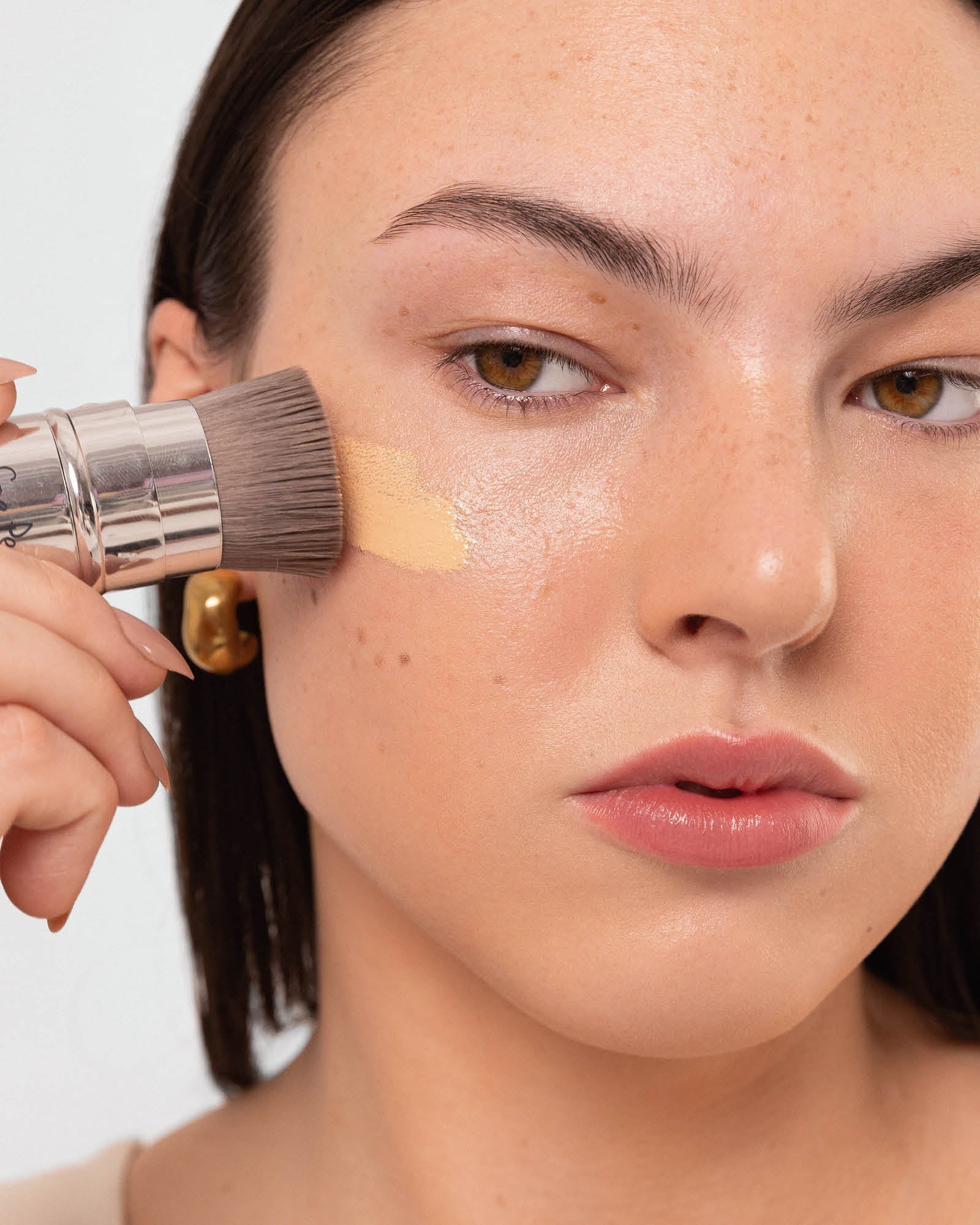 Eco Vegan Retractable Kabuki Brush - Image 4