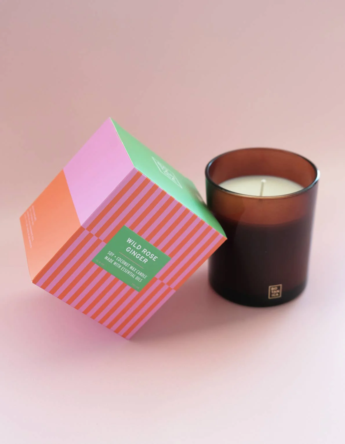 Wild Rose + Ginger Candle - Image 2