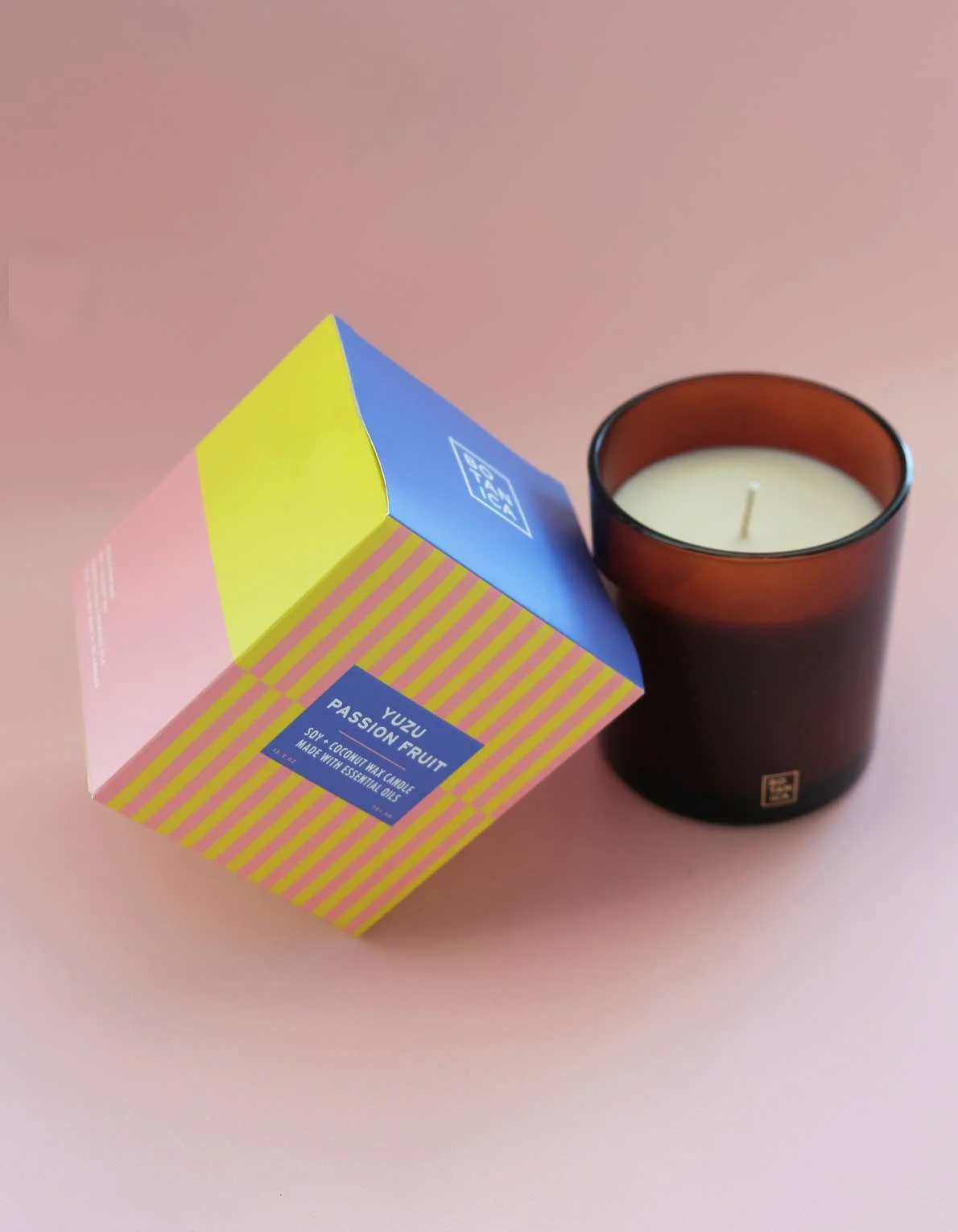 Yuzu + Passion Fruit Candle - Image 2