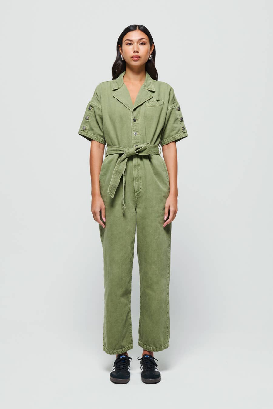 Lena Jumpsuit | Avocado - Image 2