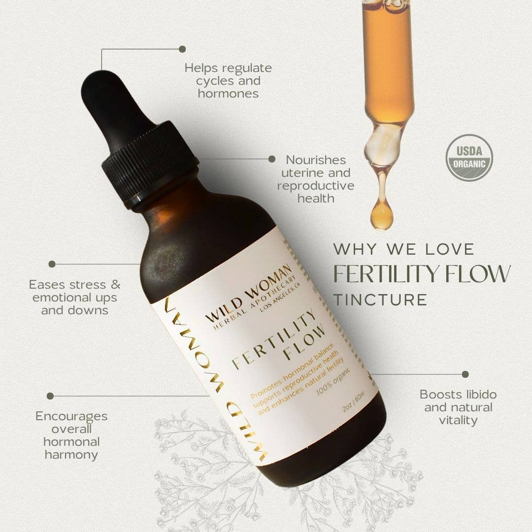 Fertility Flow Tincture | Women's Herbal Hormone Balance - Image 2
