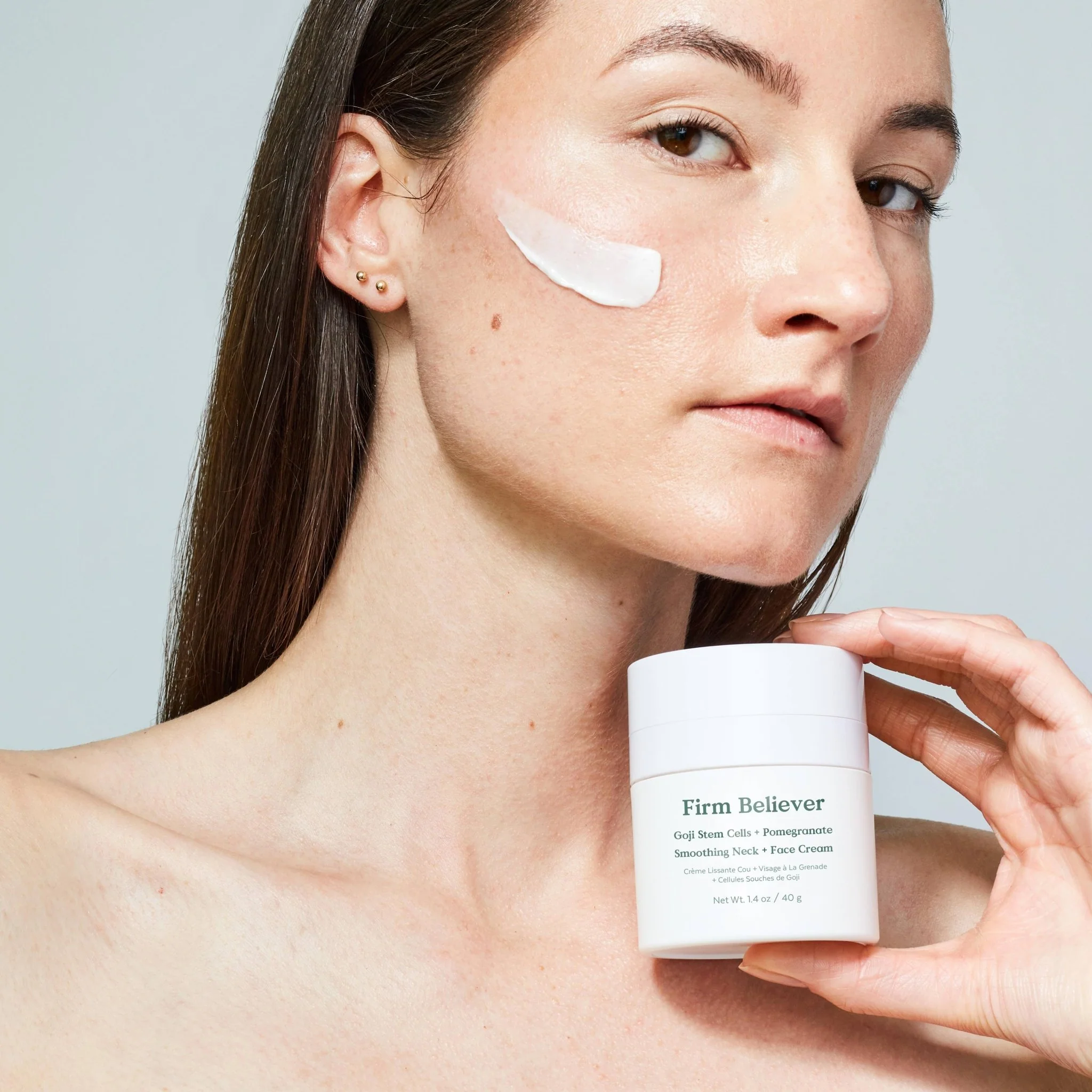 Firm Believer Goji Stem Cell & Pomegranate Smoothing Neck & Face Cream - Image 2