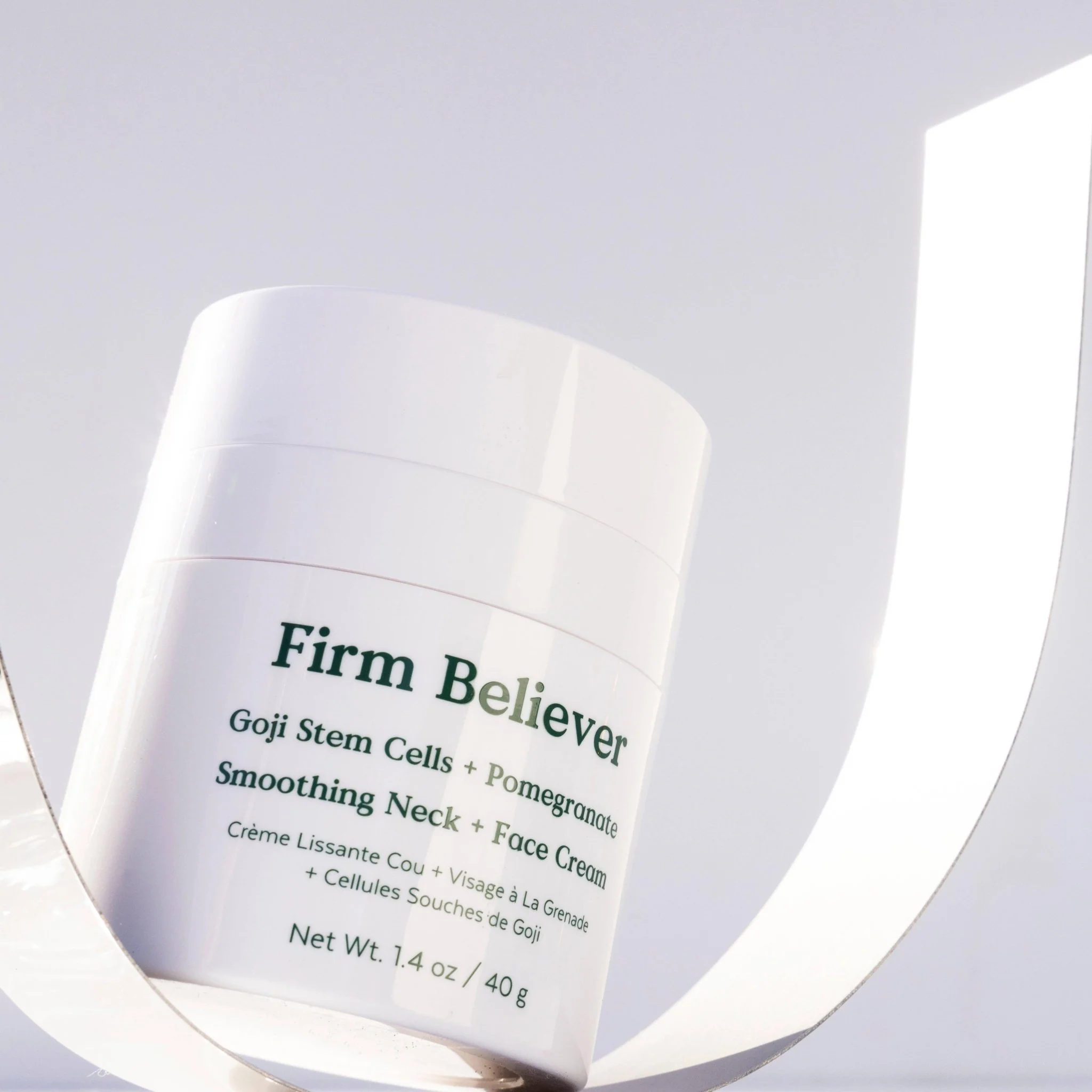 Firm Believer Goji Stem Cell & Pomegranate Smoothing Neck & Face Cream - Image 7