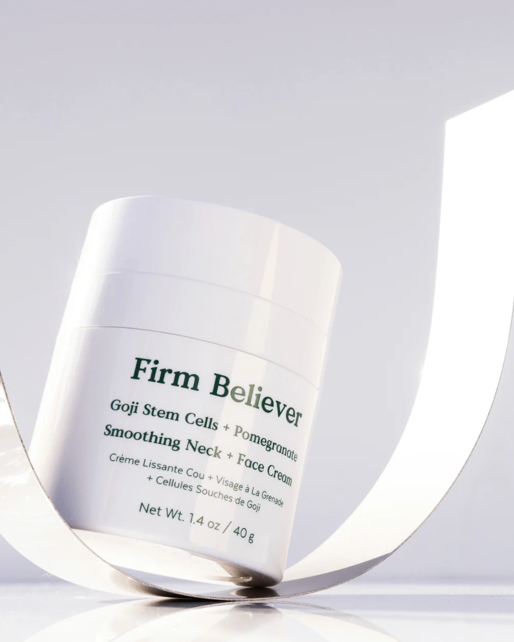 Firm Believer Goji Stem Cell & Pomegranate Smoothing Neck & Face Cream - Image 9
