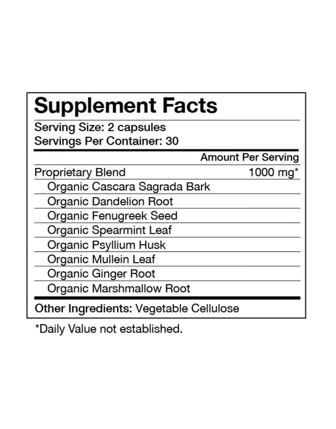 Organic Colon Formula Supplement - Image 7