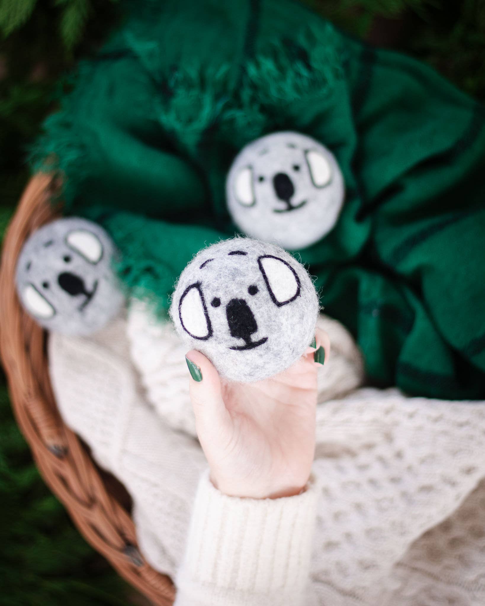 Cuddly Koalas Eco Wool Dryer Ball - Image 6