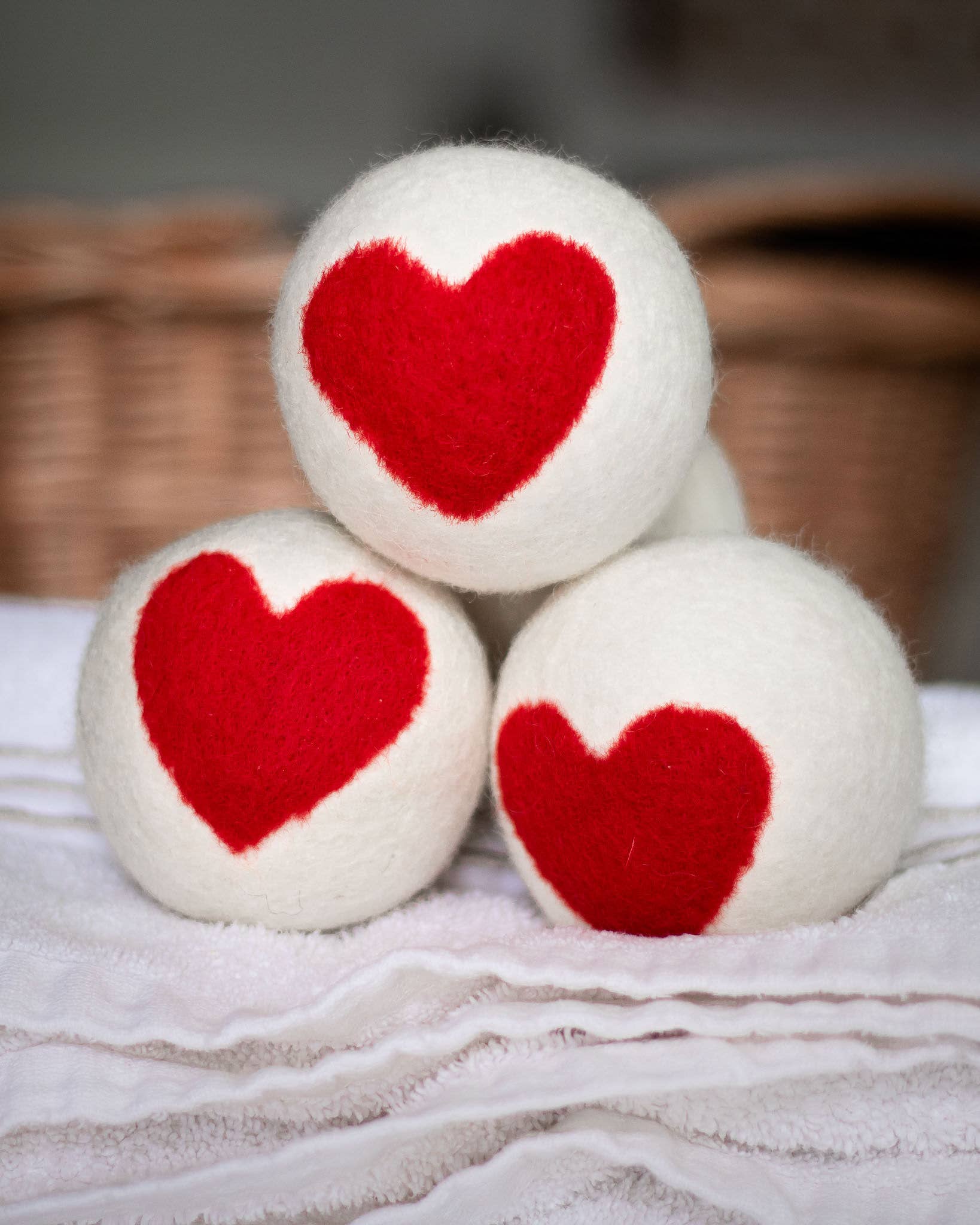 Red Heart Eco Wool Dryer Ball - Image 5