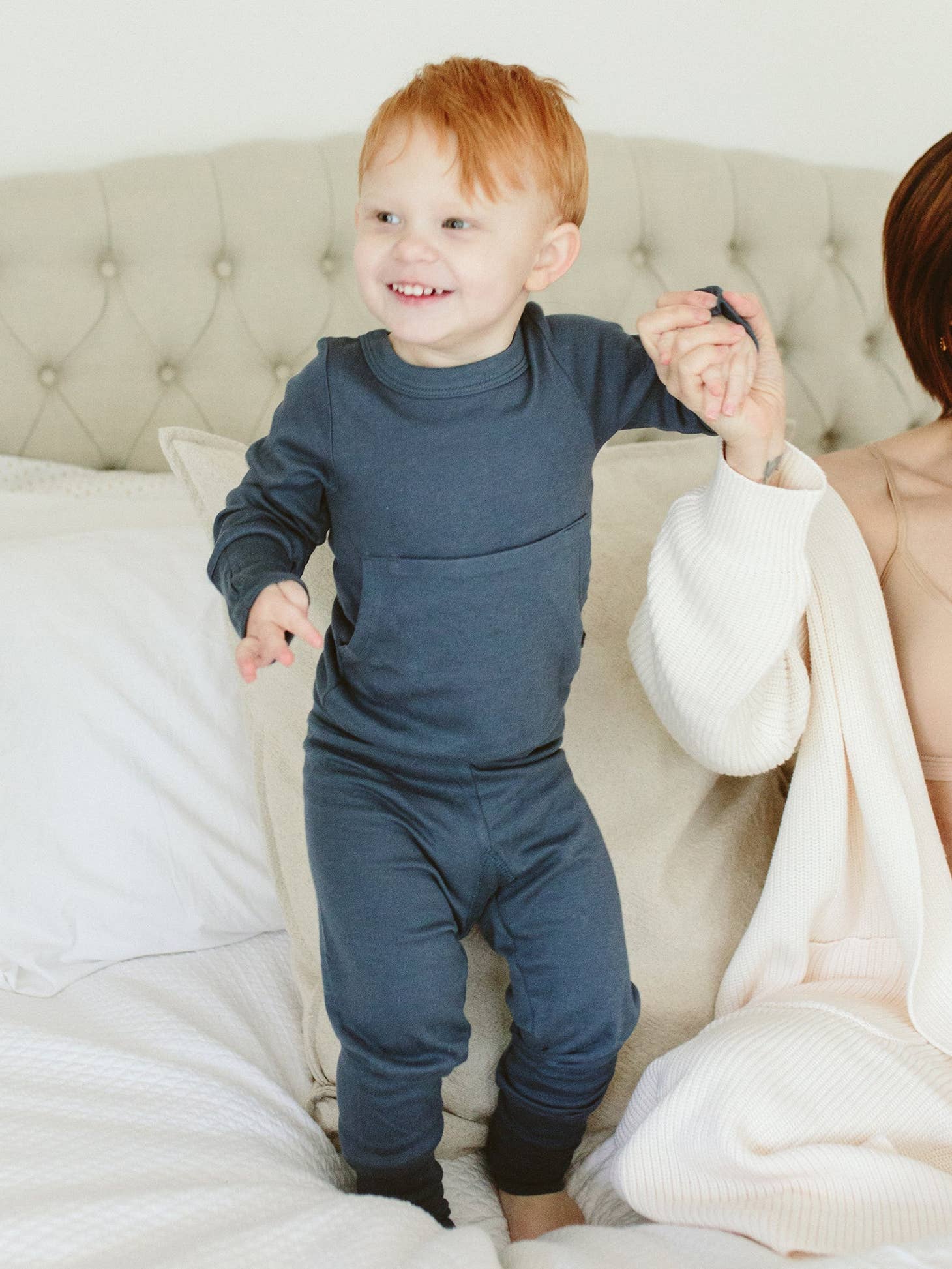 Viscose Bamboo and Organic Cotton Kids' Jogger Set - Image 3