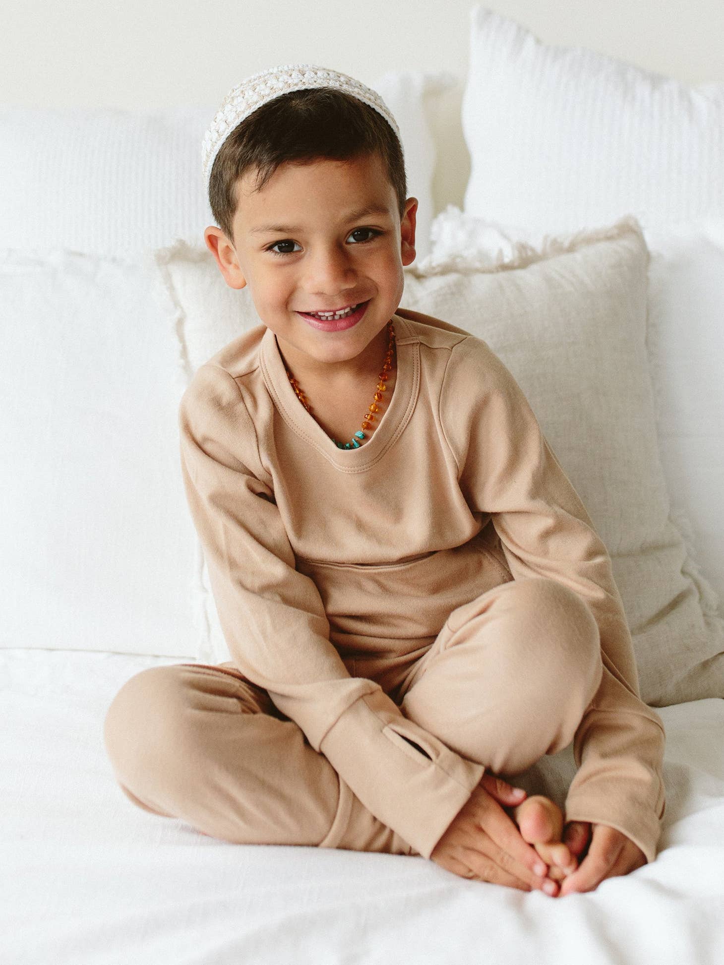 Viscose Bamboo and Organic Cotton Kids' Jogger Set - Image 6