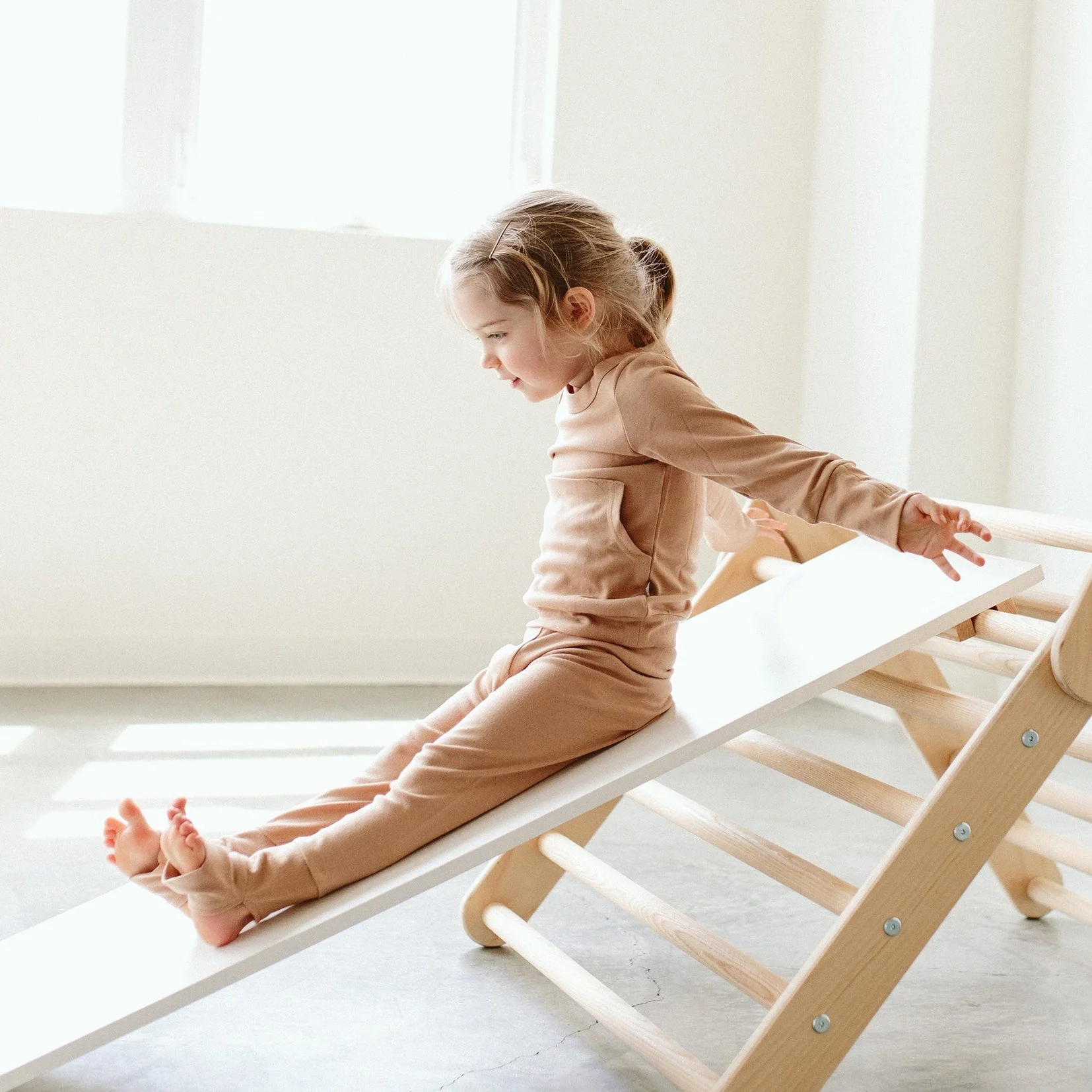 Viscose Bamboo and Organic Cotton Kids' Jogger Set - Image 7