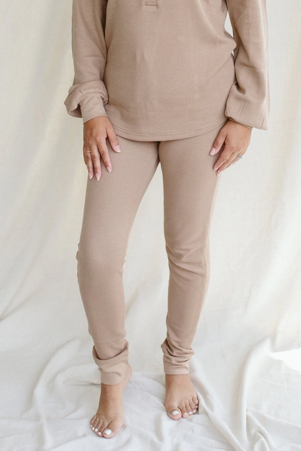 Women's Waffle-Knit Bottoms - Image 7