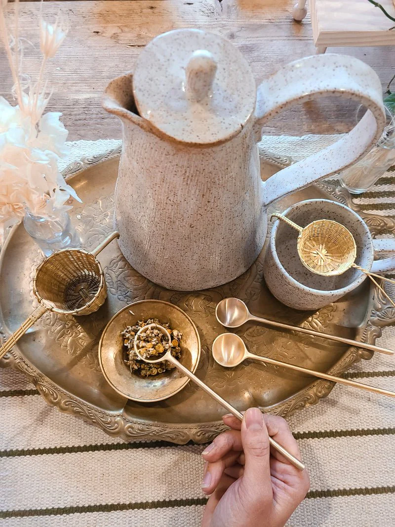 Handmade Brass Spoon - Image 3