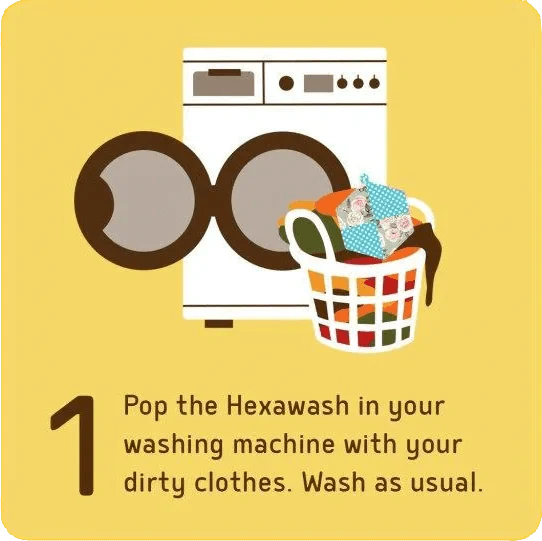 Hexawash | 100% Plastic-Free Laundry Detergent - Image 4