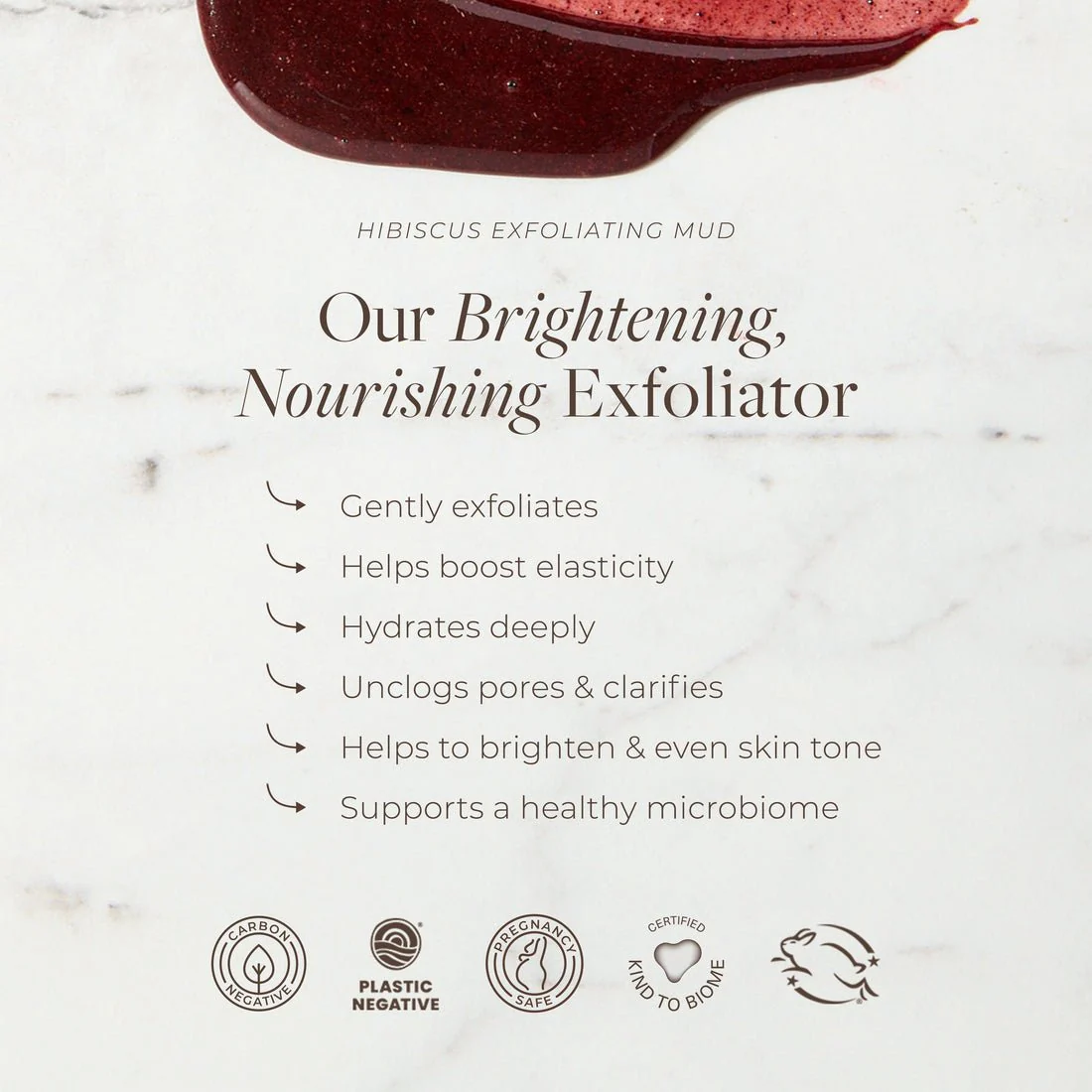Hibiscus Exfoliating Mud Mask and Scrub - Image 6
