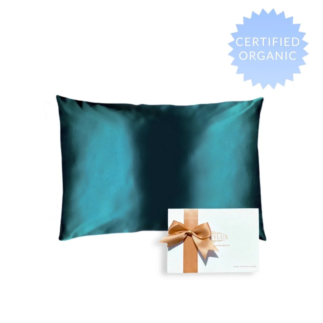 Organic Mulberry Silk Pillowcase - Image 4