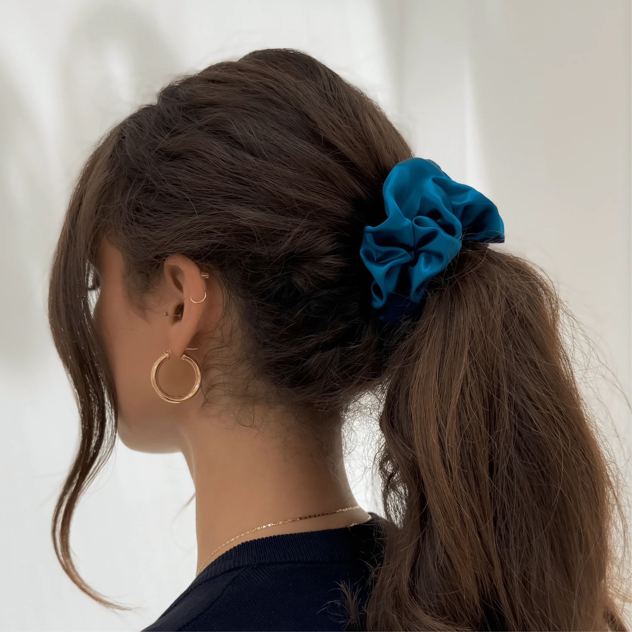 Organic Premium Silk Scrunchie - Image 18