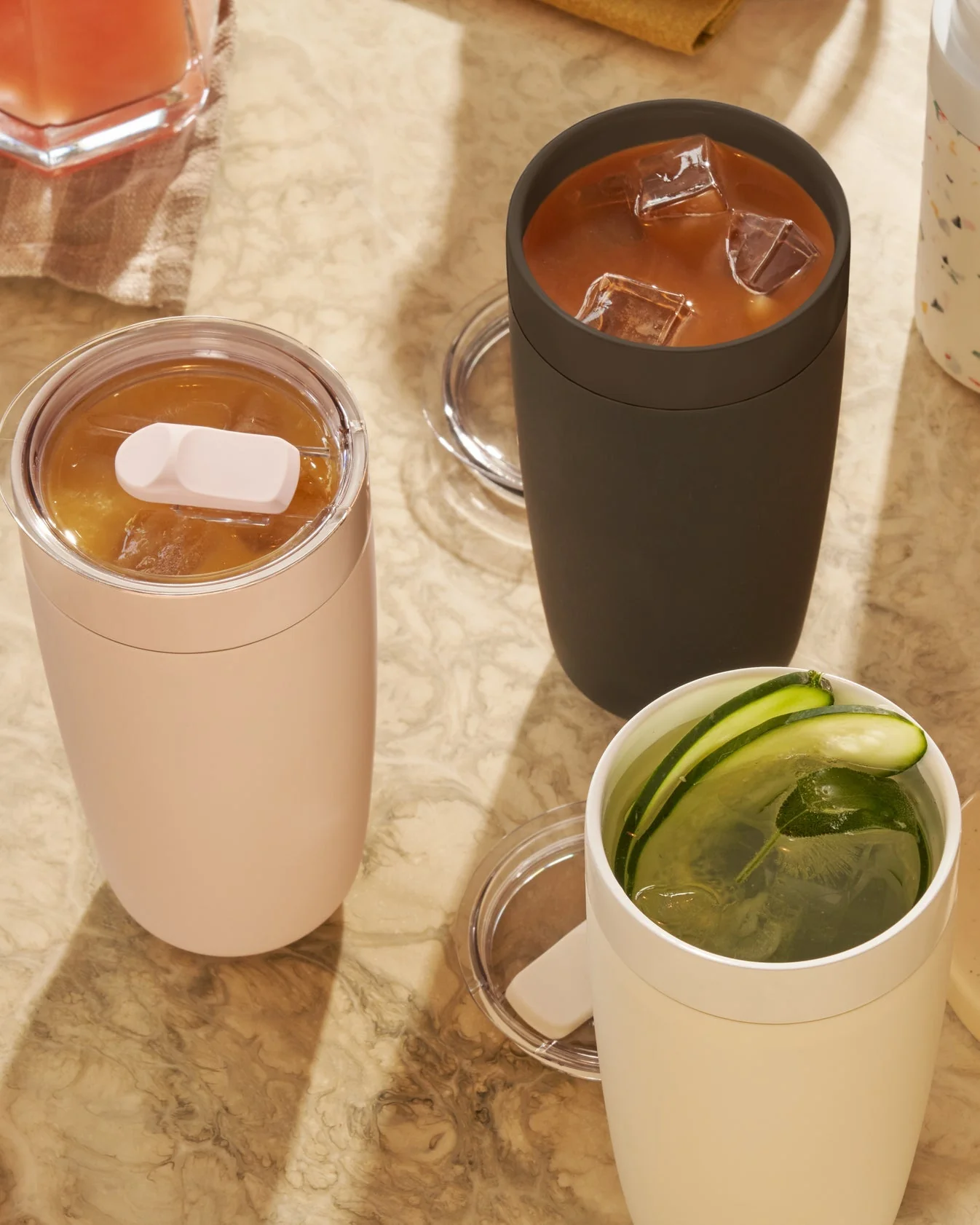 Insulated Ceramic Stainless Steel Coffee and Drink Tumbler - Image 6