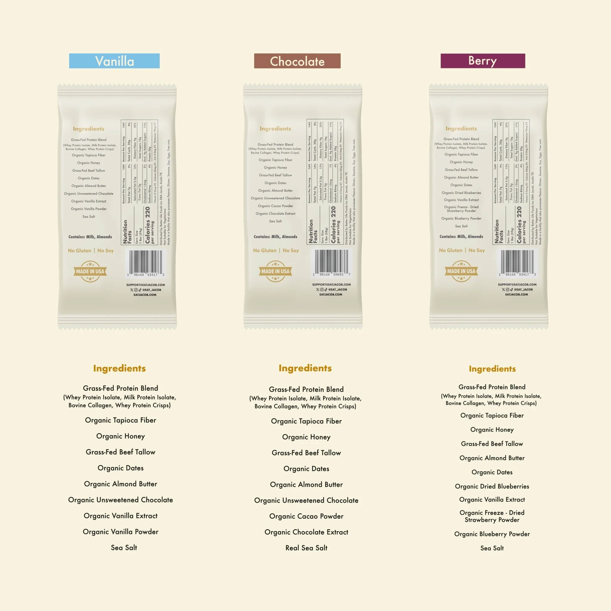 Jacob Protein Bar | Variety Box - Image 4
