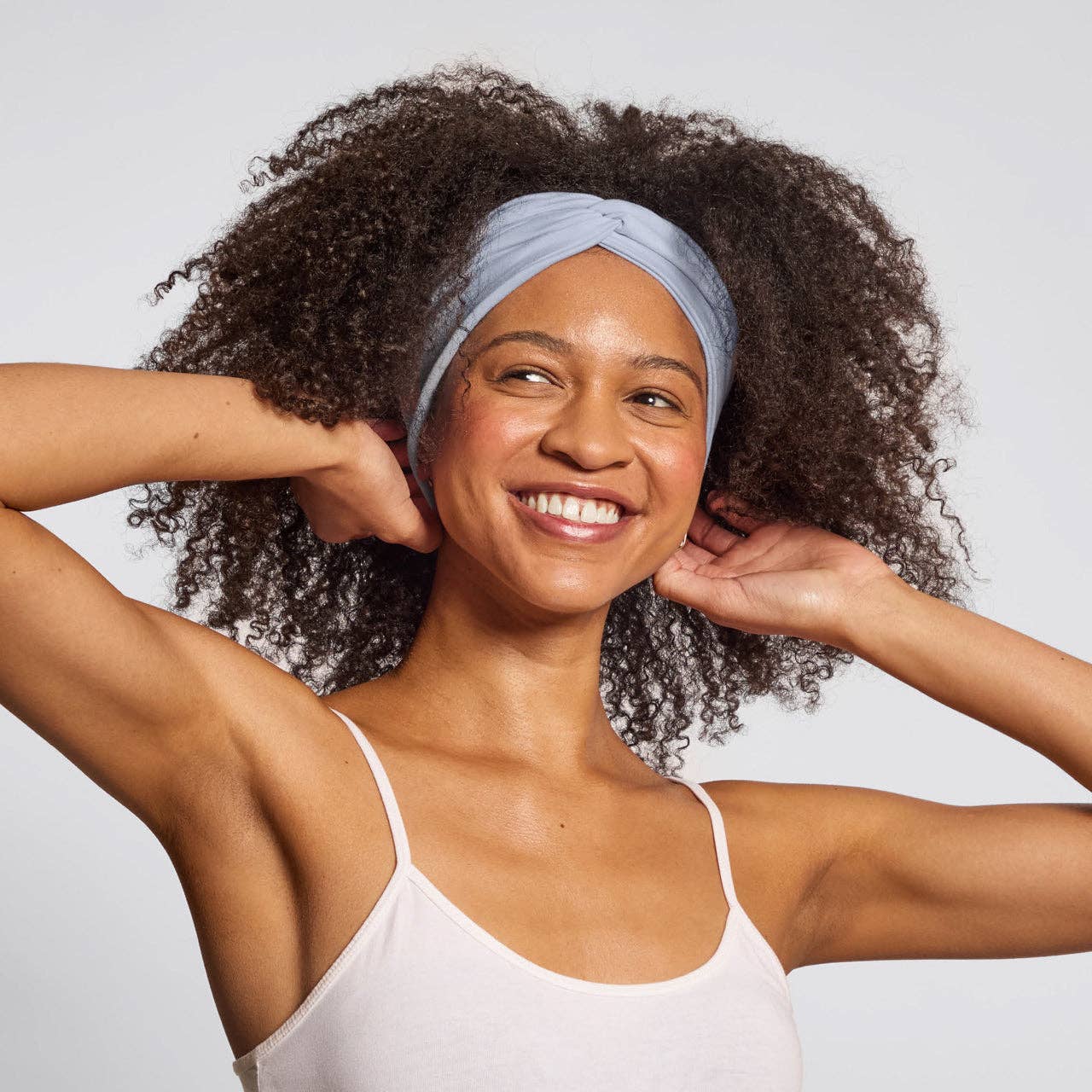Recycled Fabric Wide Twist Headbands | 2pc Set - Image 6