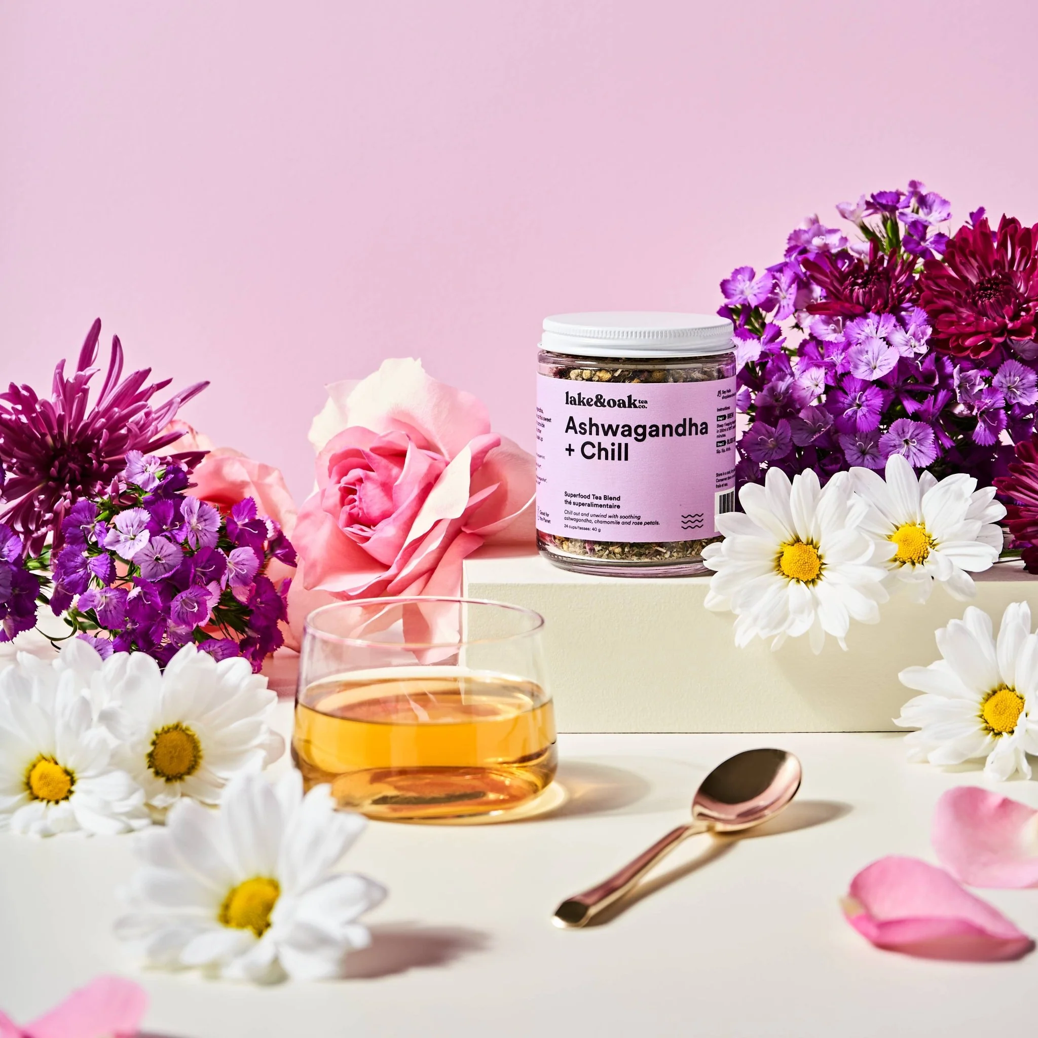 Ashwagandha + Chill | Superfood Tea Blend - Image 2