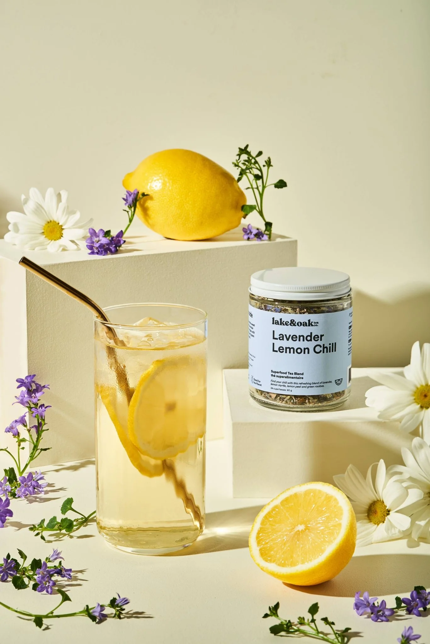 Lavender Lemon Chill | Superfood Tea Blend - Image 2