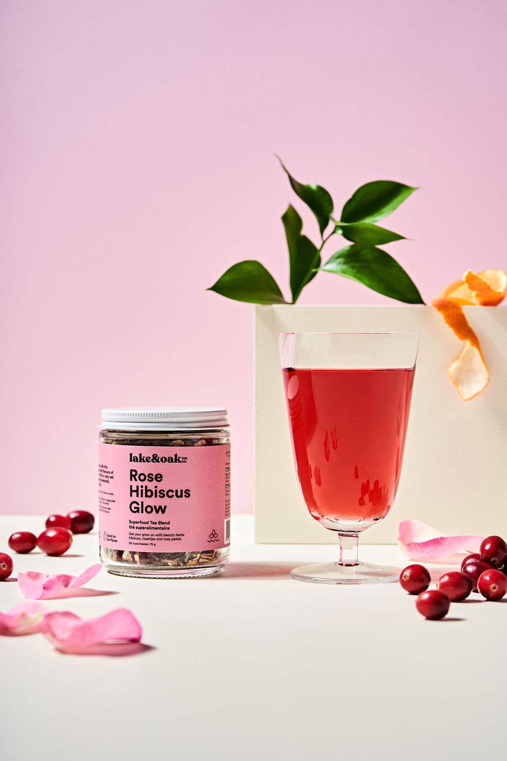 Rose Hibiscus Glow | Superfood Tea Blend - Image 2