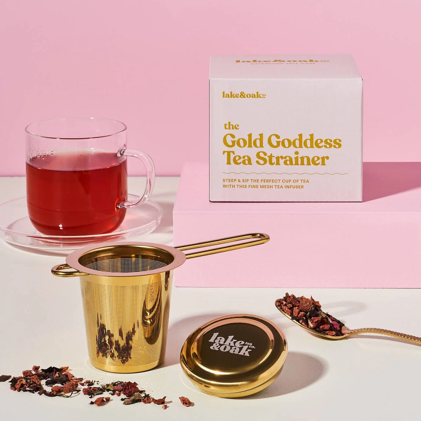 The Gold Goddess Tea Strainer - Image 2