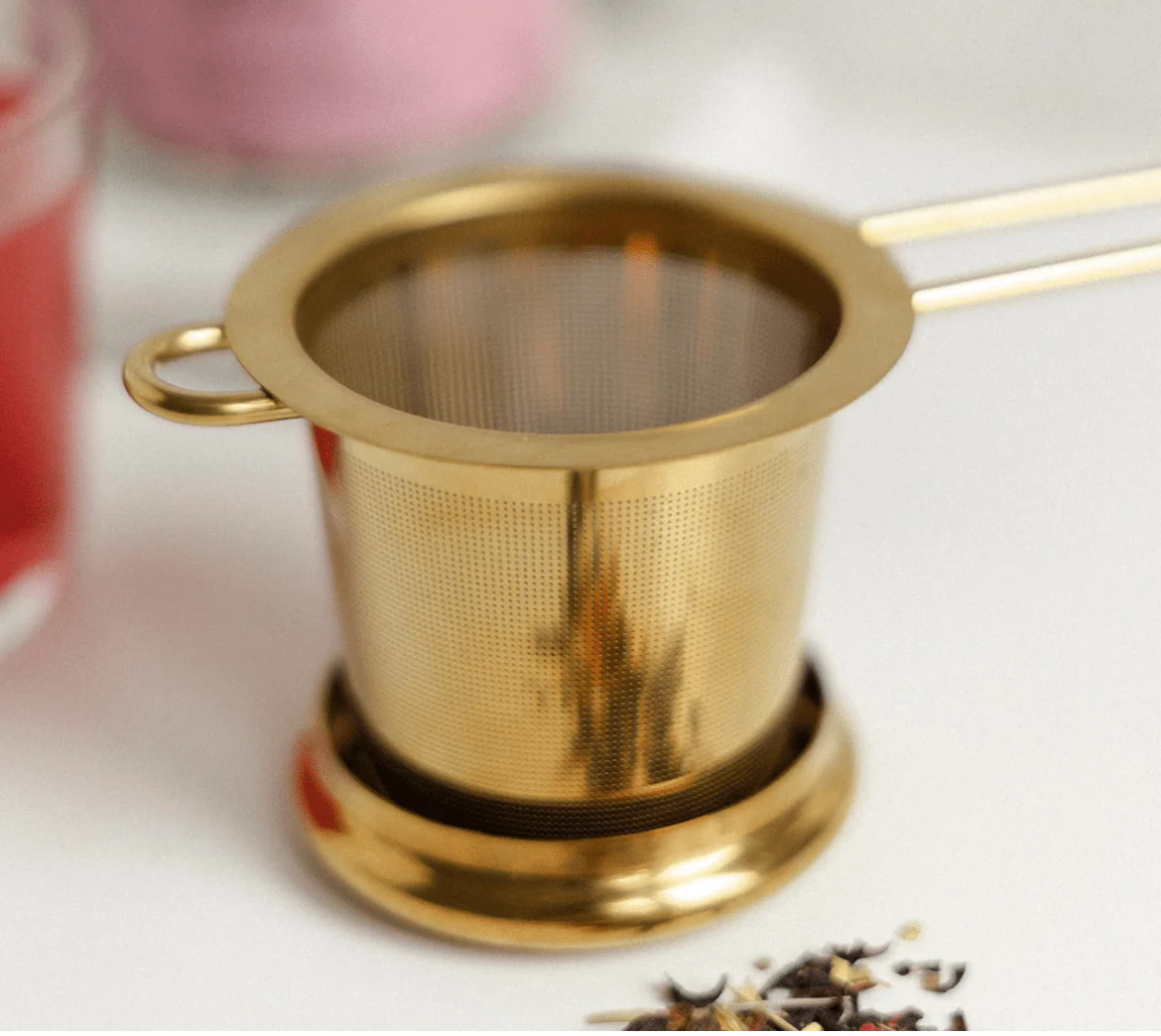 The Gold Goddess Tea Strainer - Image 4