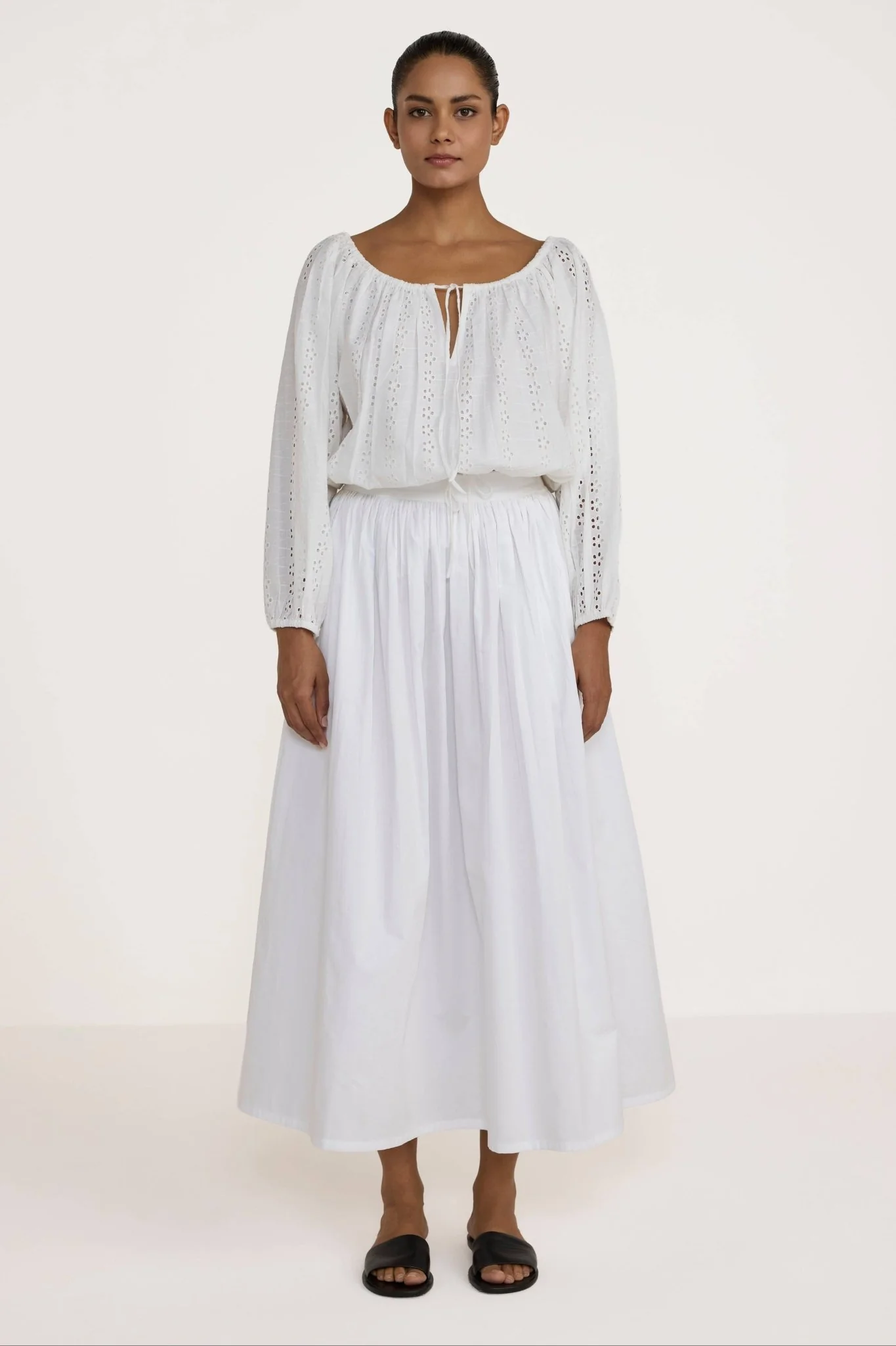 Off The Shoulder Blouse | Ivory Lace - Image 3