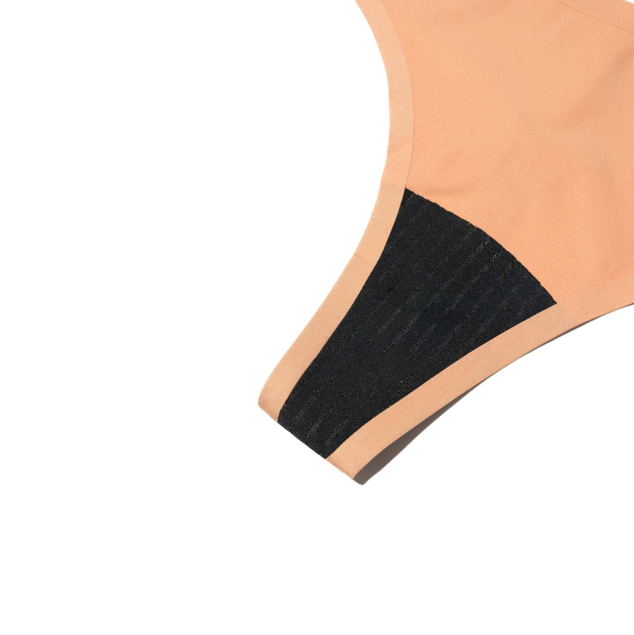 Leakproof Seamless Thong | Volcanic Black - Image 4