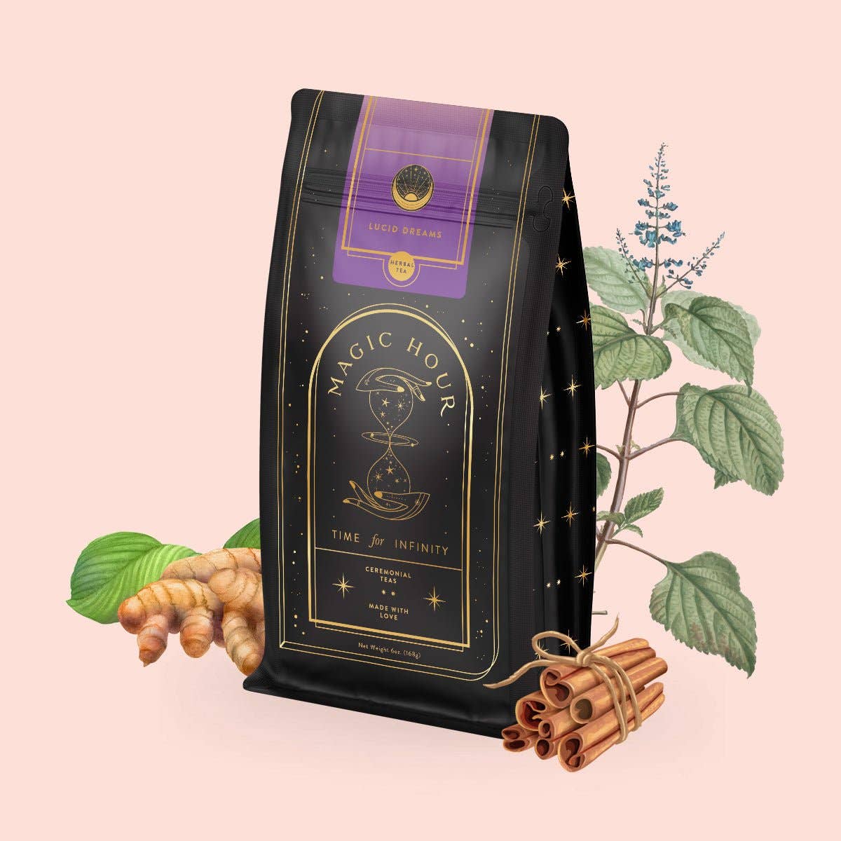 Lucid Dreams | Tulsi-Turmeric Herbal Tea  for Sleep & Calm - Image 3