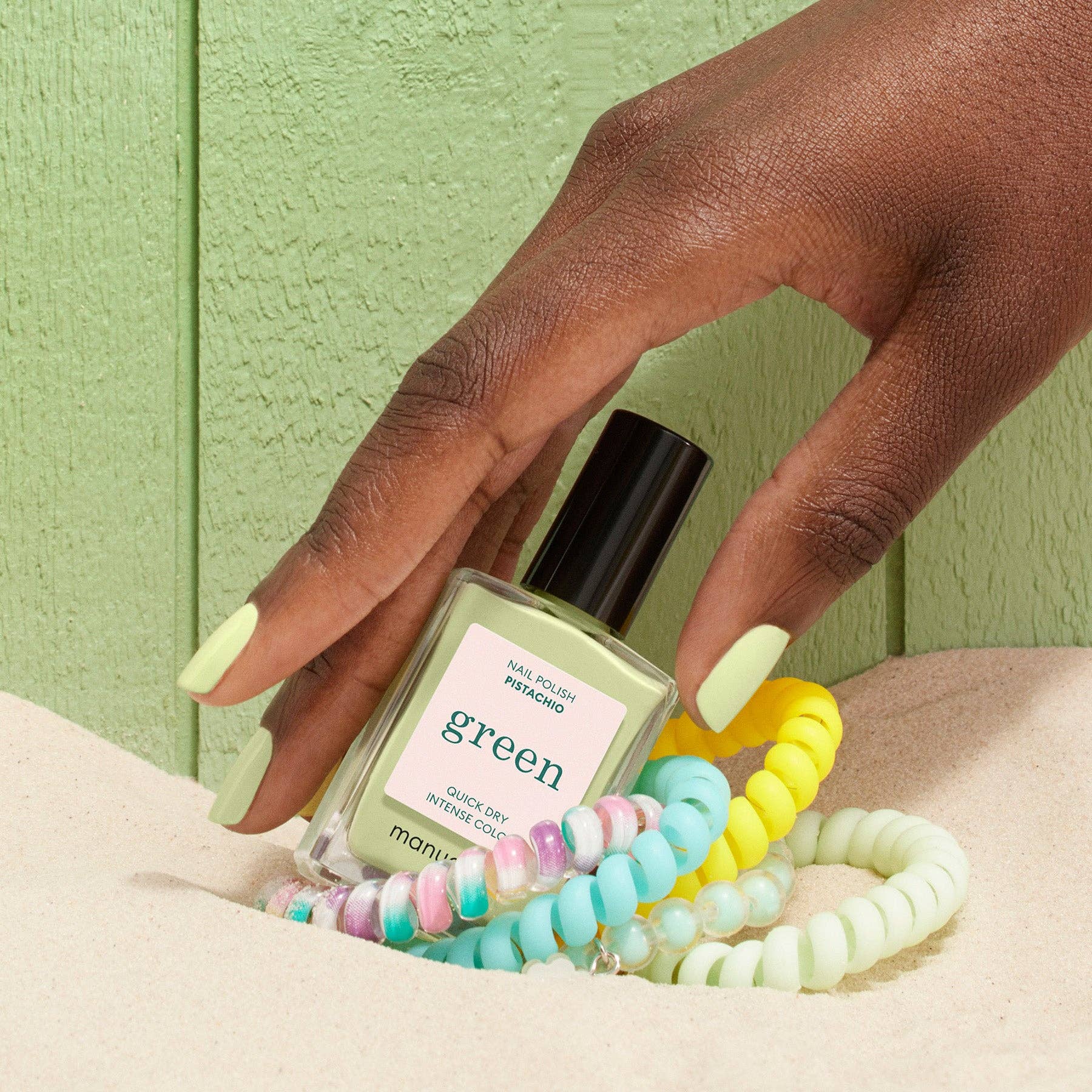 Green™ Natural Nail Polish | Pistachio - Image 4