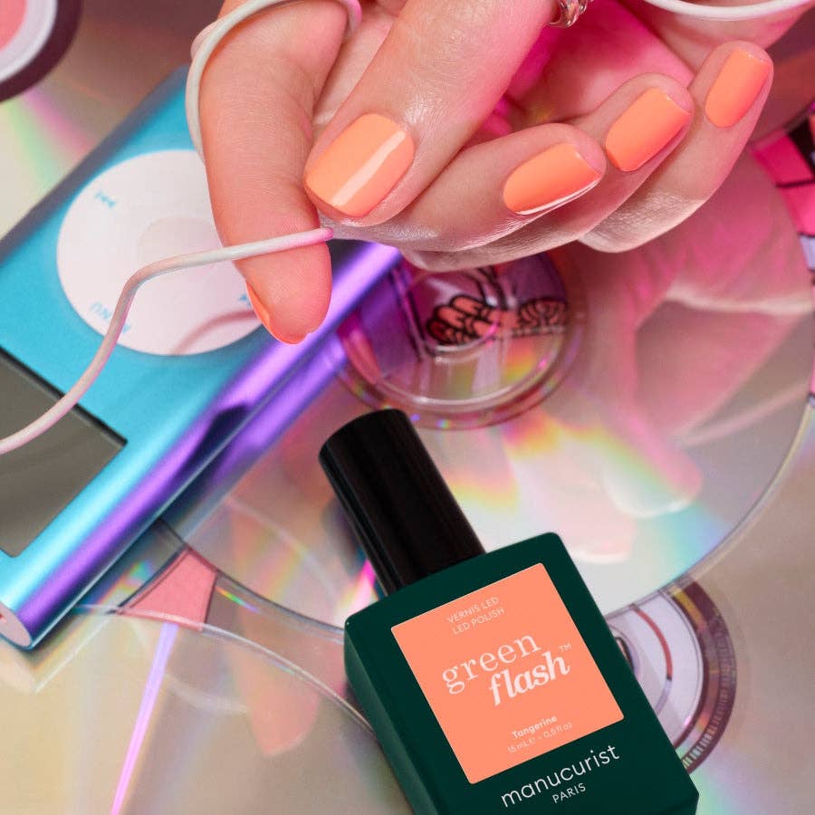 Green Flash™ Led Gel Polish | Tangerine - Image 3
