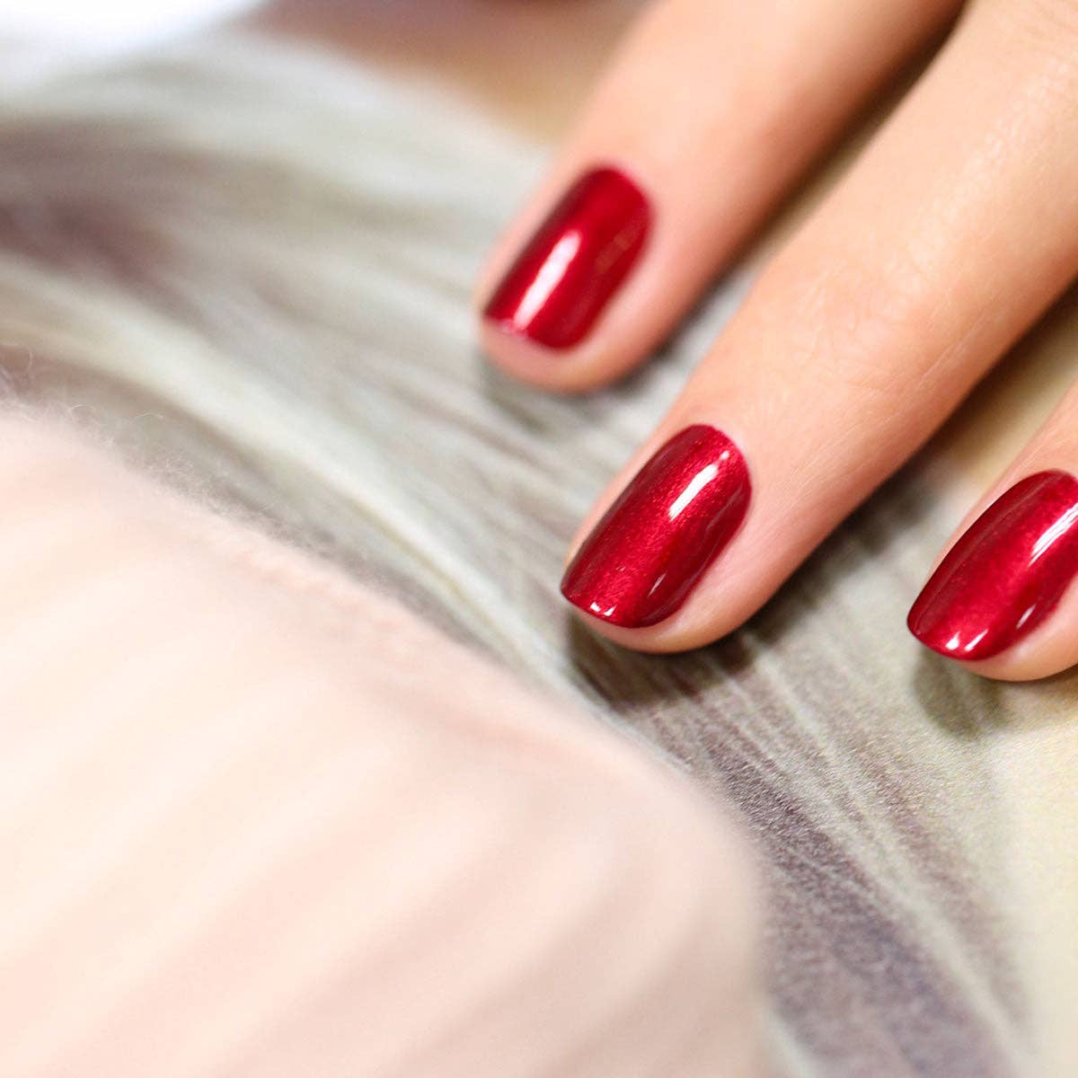 Green™ Natural Nail Polish | Red Hibiscus - Image 3
