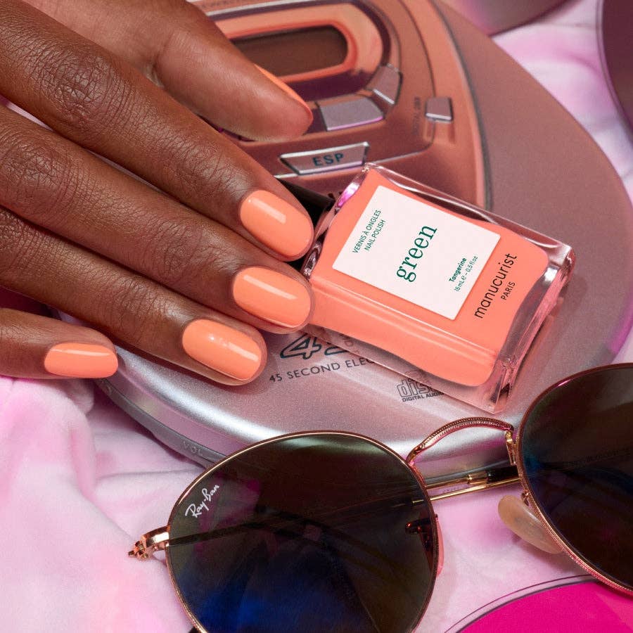 Green™ Natural Nail Polish | Tangerine - Image 3