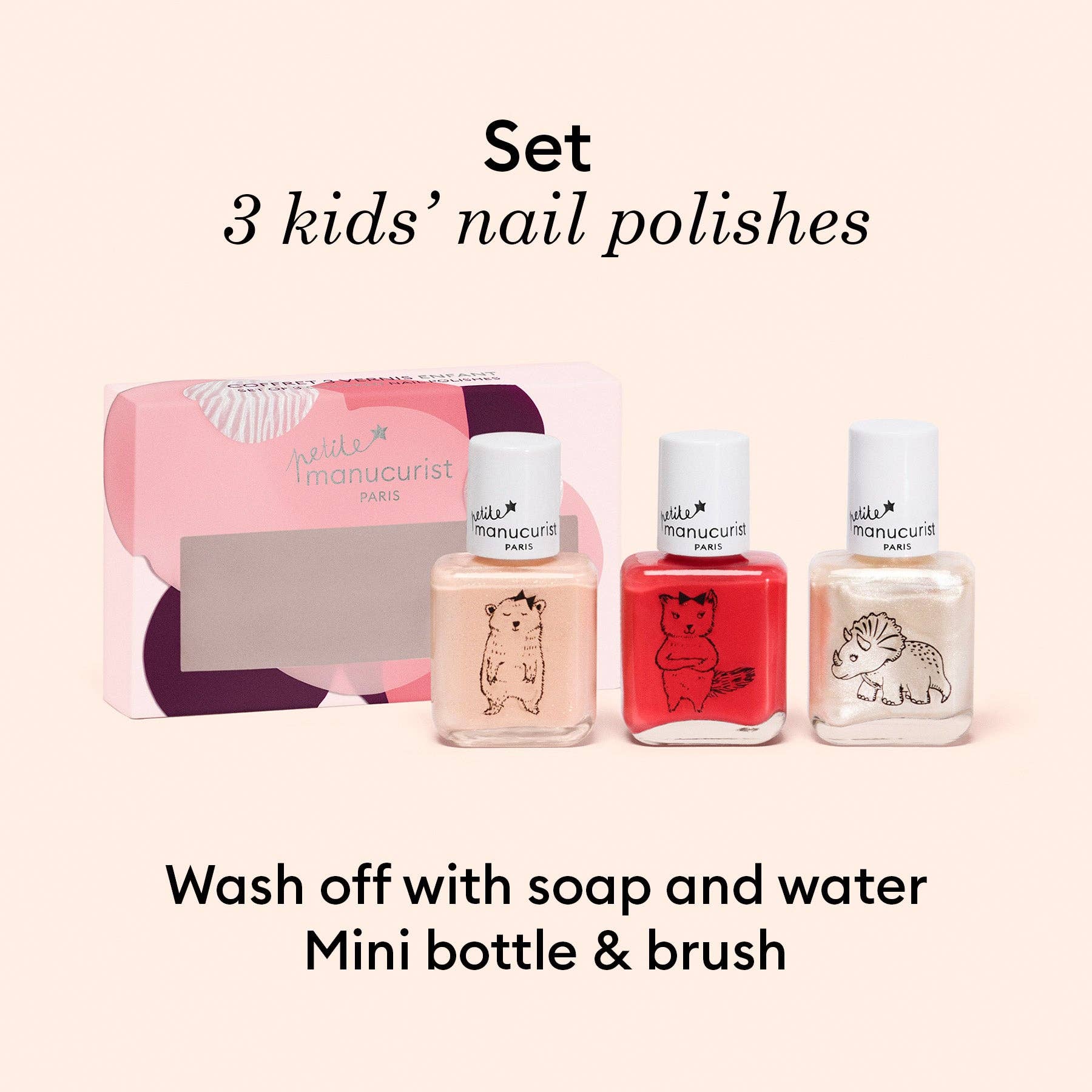 Kids Nail Polish Trio | Penelope Joy Kiki Set - Image 2