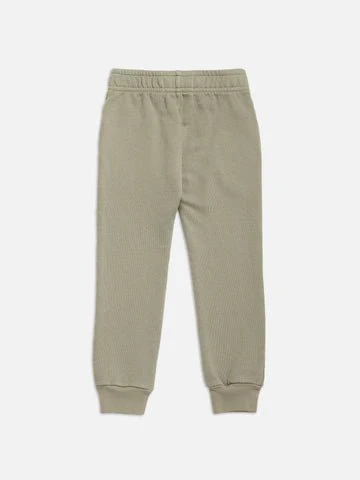 Mini Organic Terry Classic Jogger | Sage - Image 3