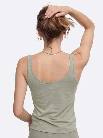 Organic Cotton Layering Tank | Sage - Image 3