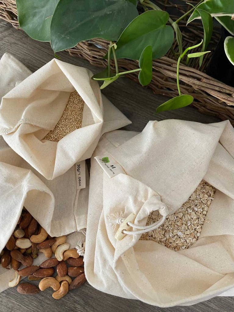 Cotton Muslin Bulk Shopping Bags | Set of 3 - Image 4